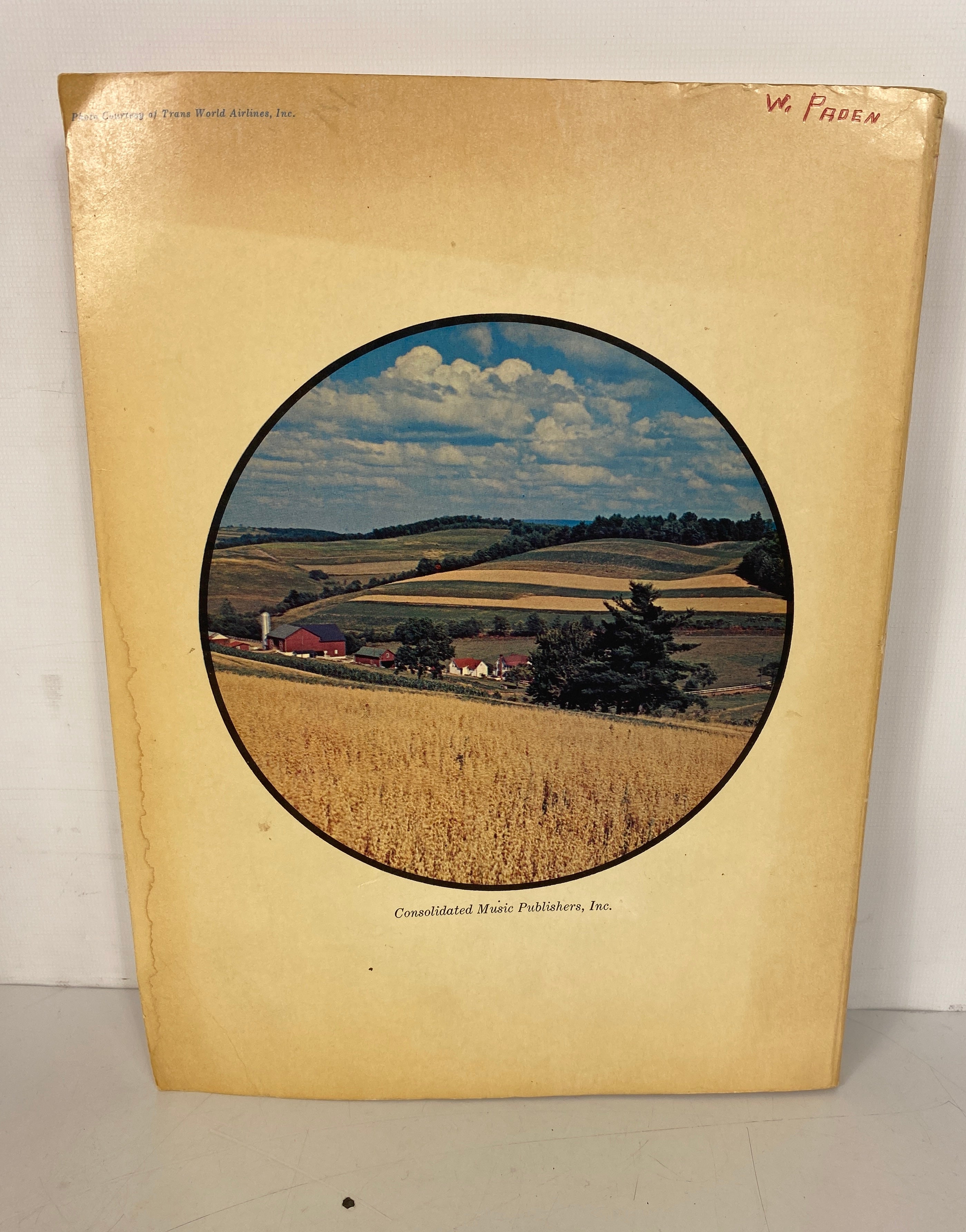 A Treasury of American Song Downes/Siegmeister 1943 Vintage SC