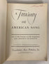 A Treasury of American Song Downes/Siegmeister 1943 Vintage SC