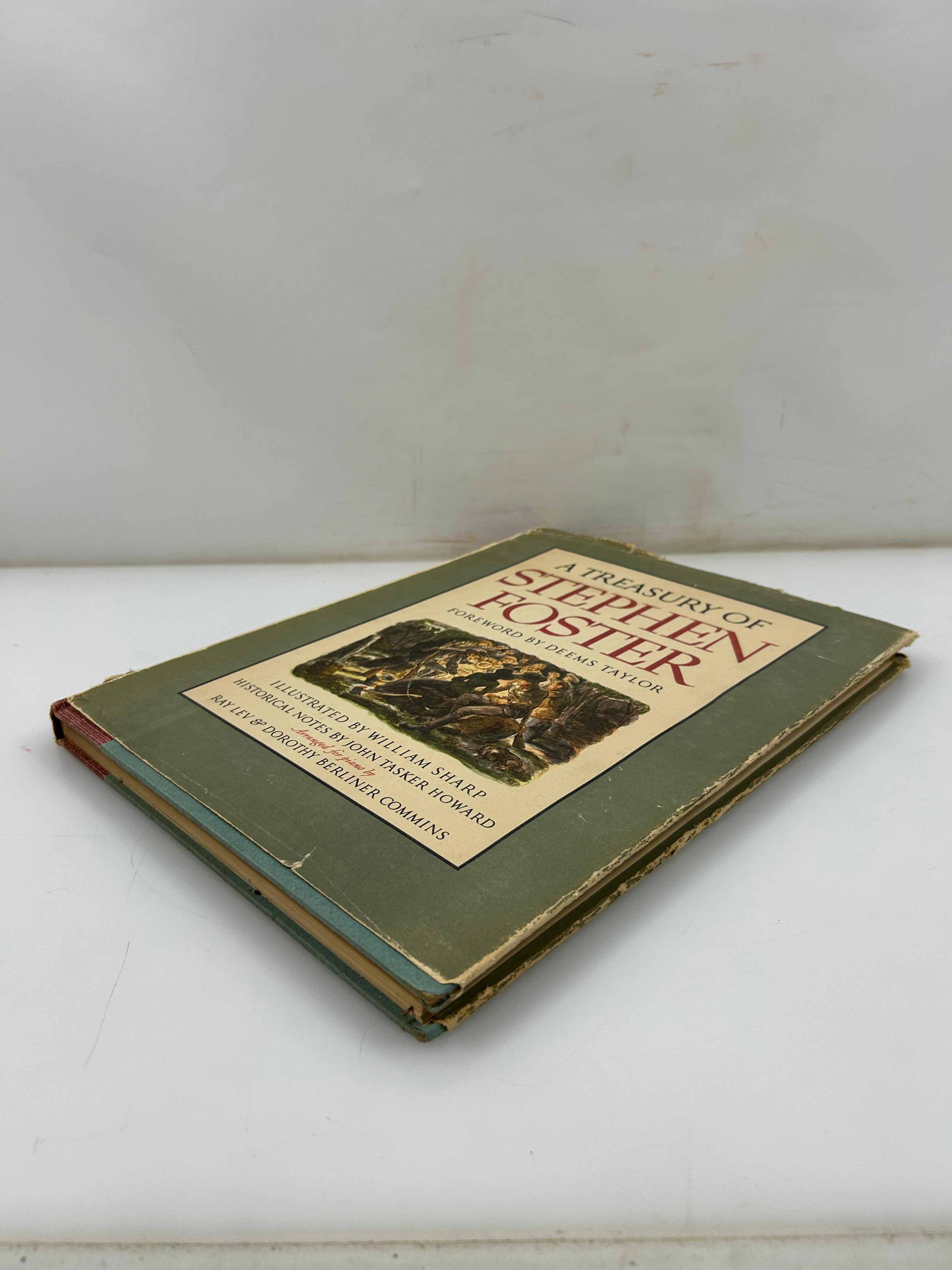 A Treasury of Stephen Foster 1946 Random House 1st Print HCDJ