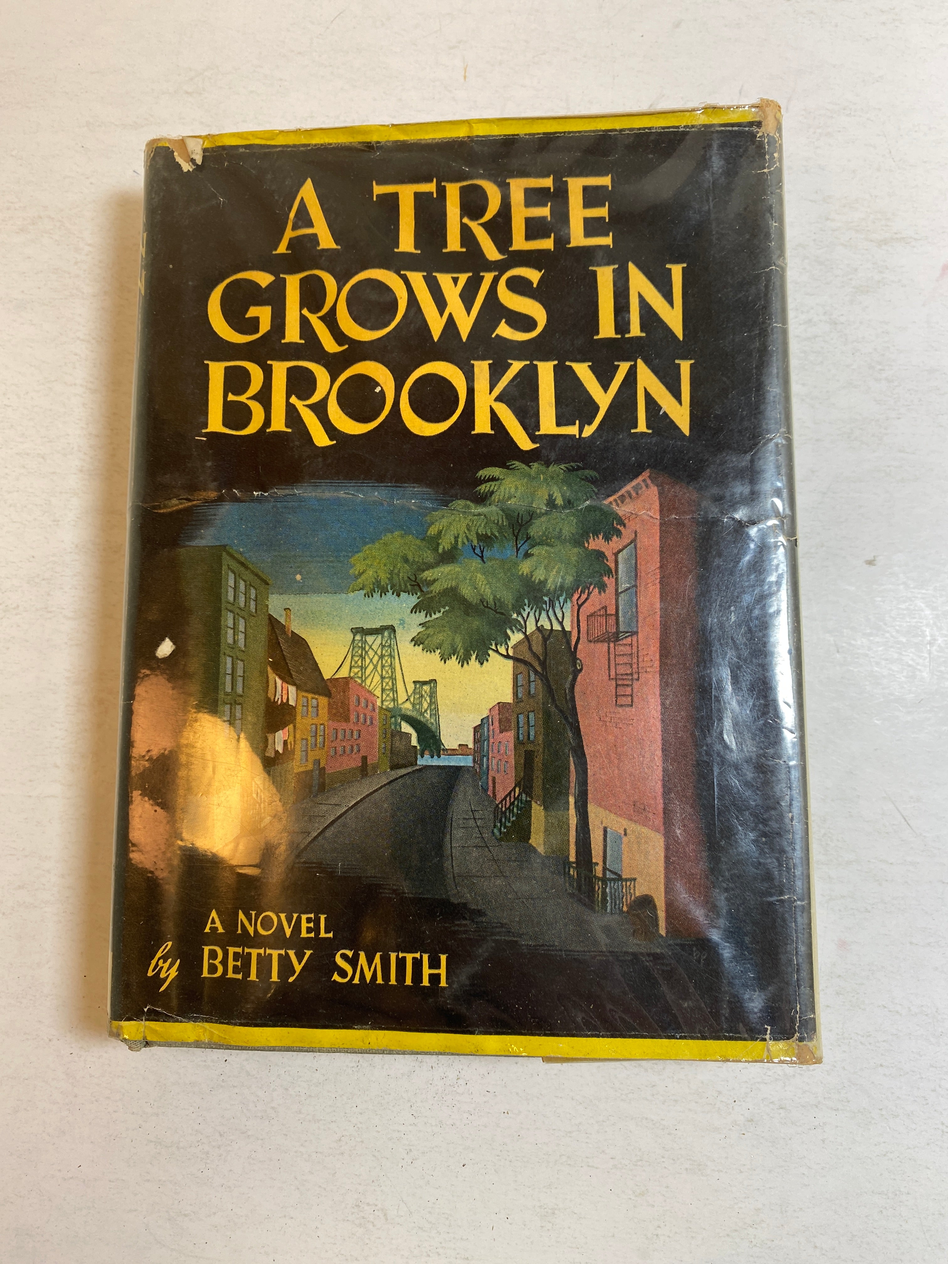 A Tree Grows in Brooklyn Betty Smith 1943 HCDJ