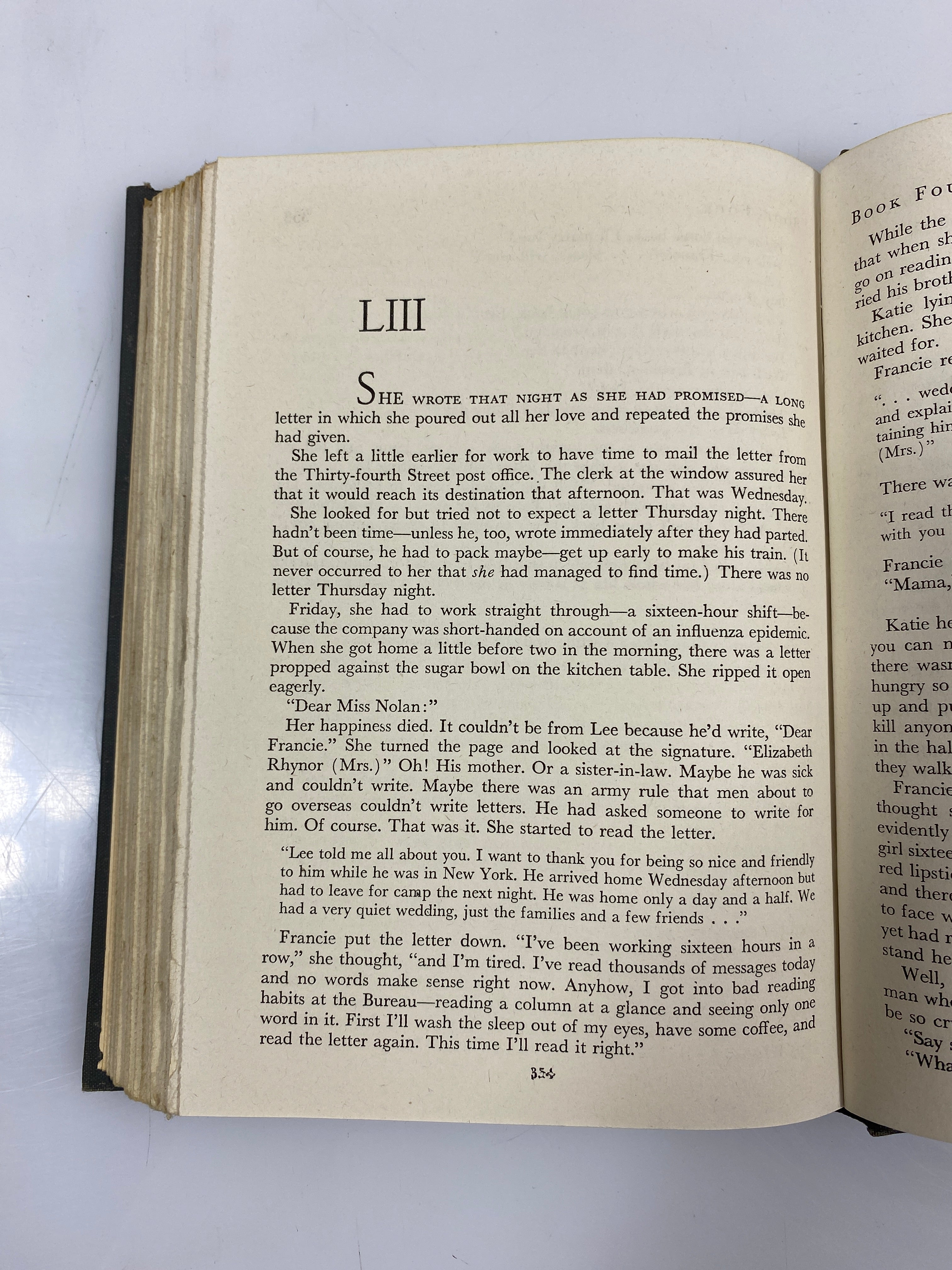 A Tree Grows in Brooklyn by Betty Smith The Blakiston Company 1943 HC