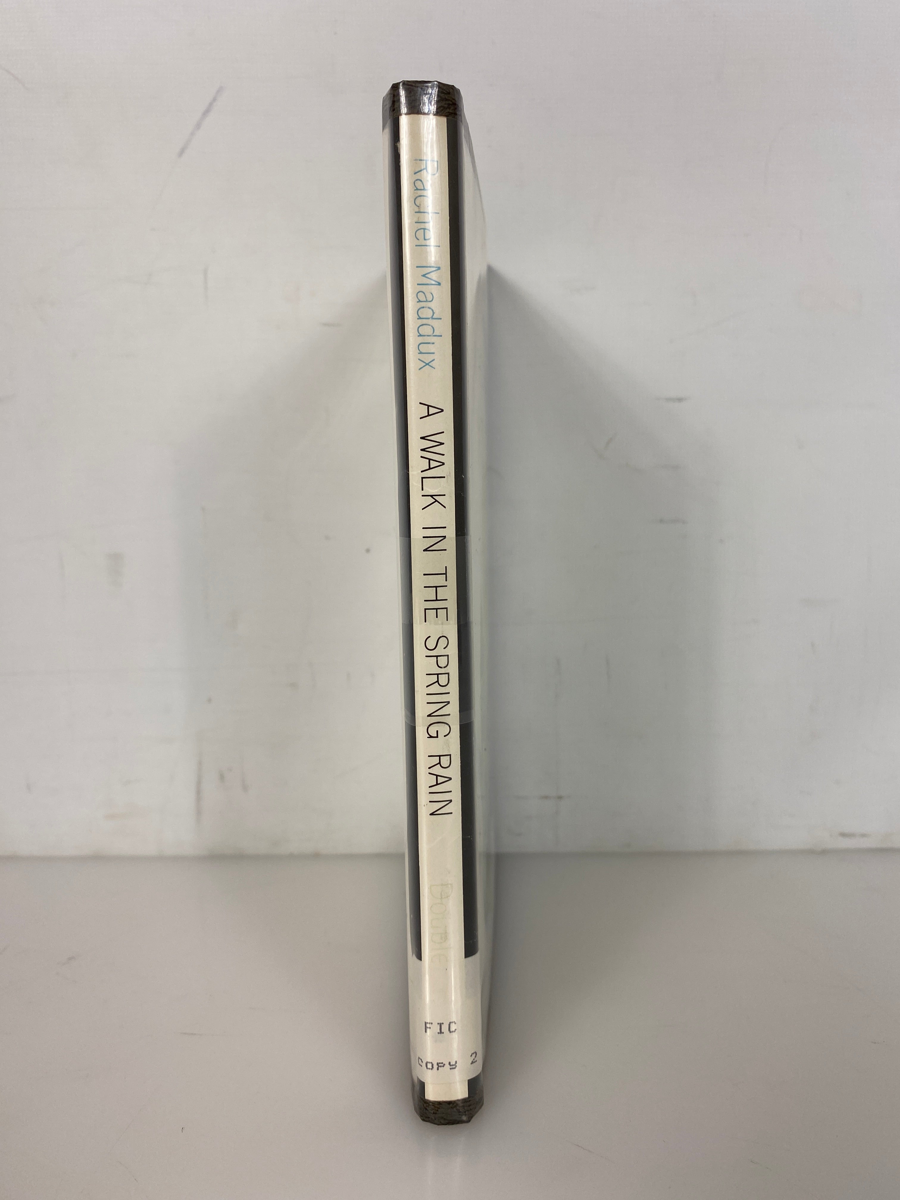 A Walk in the Spring Rain Rachel Maddux 1966 Stated 1st Edition Ex-Library HC DJ