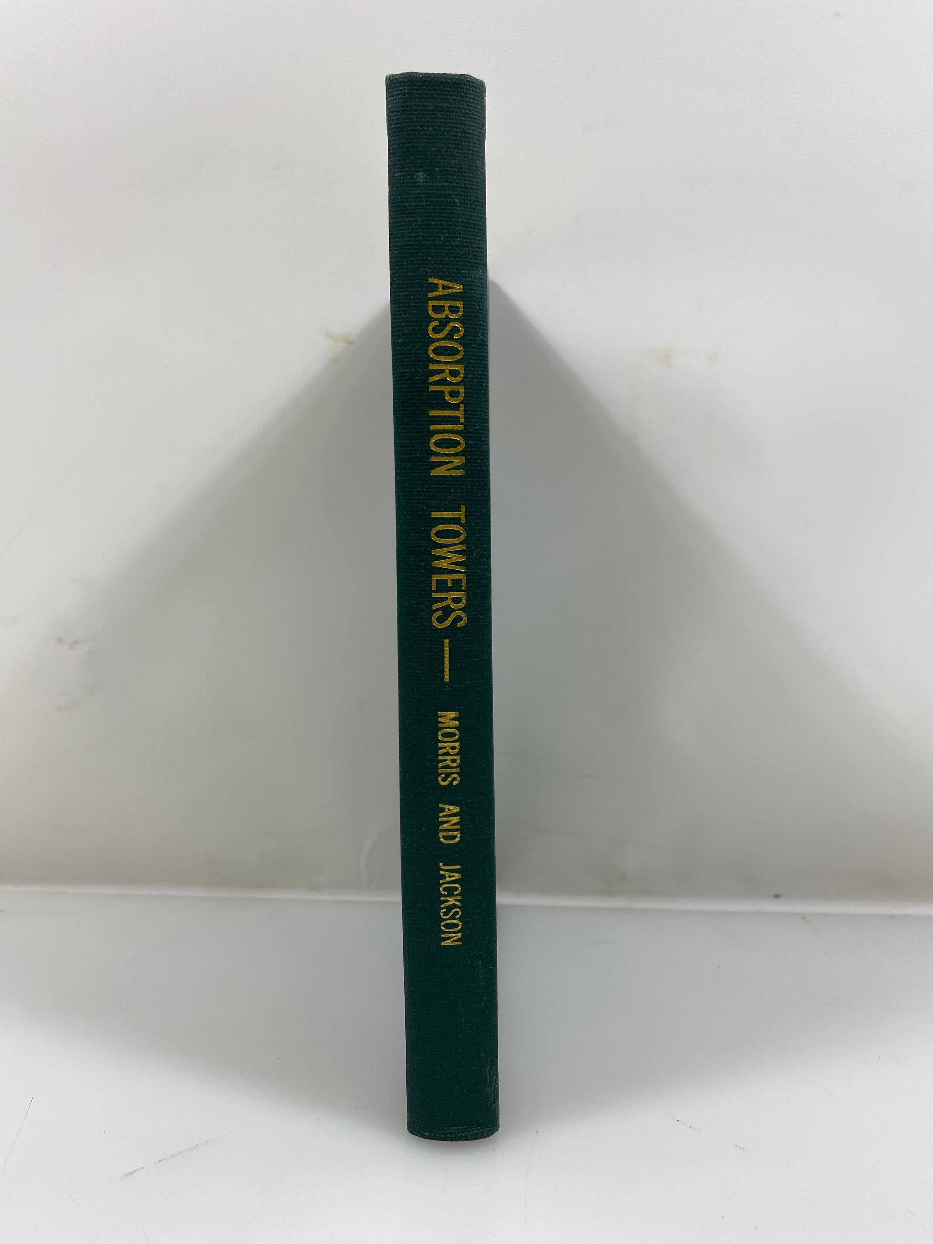 Absorption Towers by Morris/Jackson 1st Ed. 1953 HC