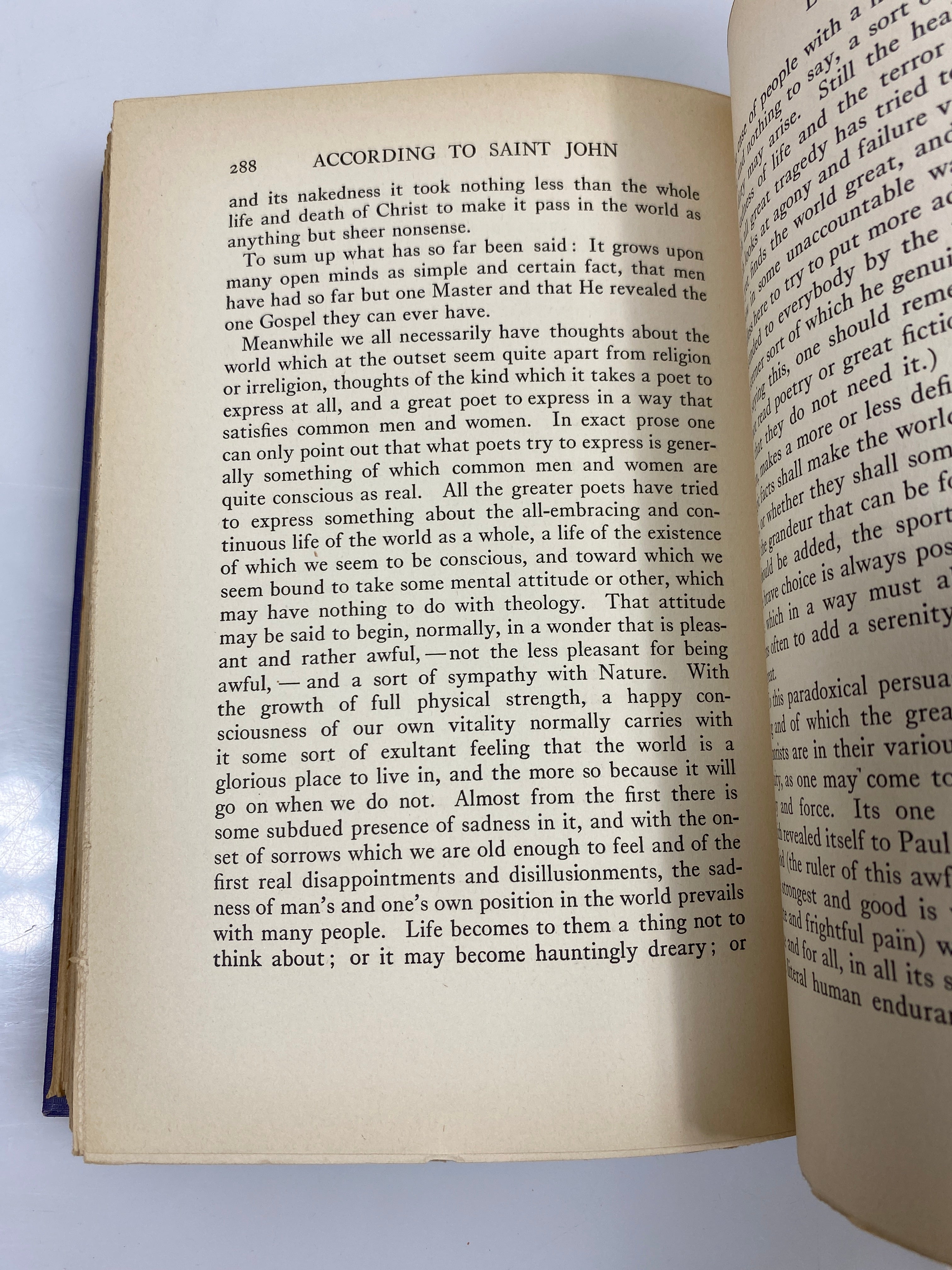 According to Saint John by Lord Charnwood 1926 HC