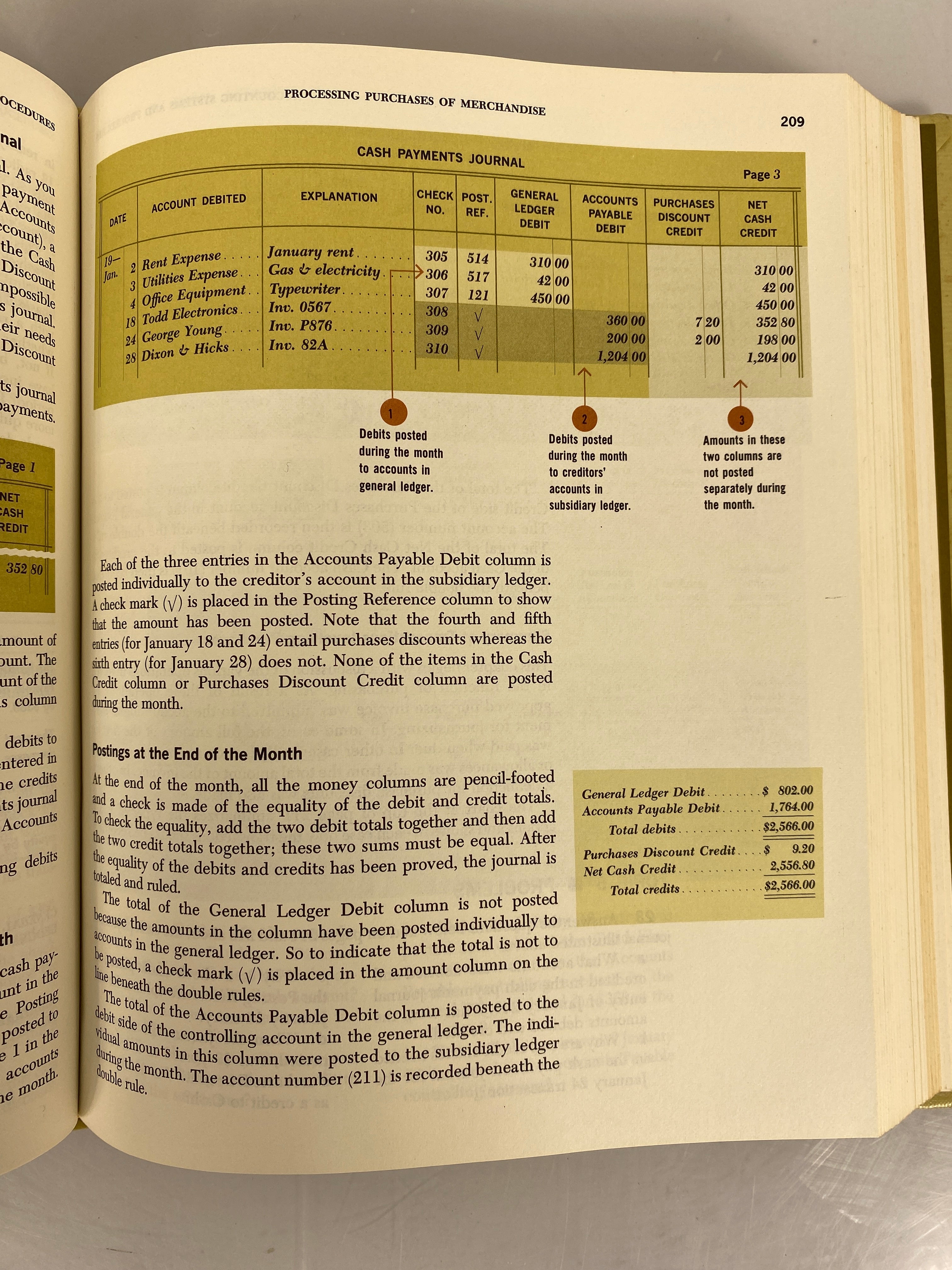 Accounting 10/12 by Freeman/Hanna/Kahn 1968 Vintage HC Textbook