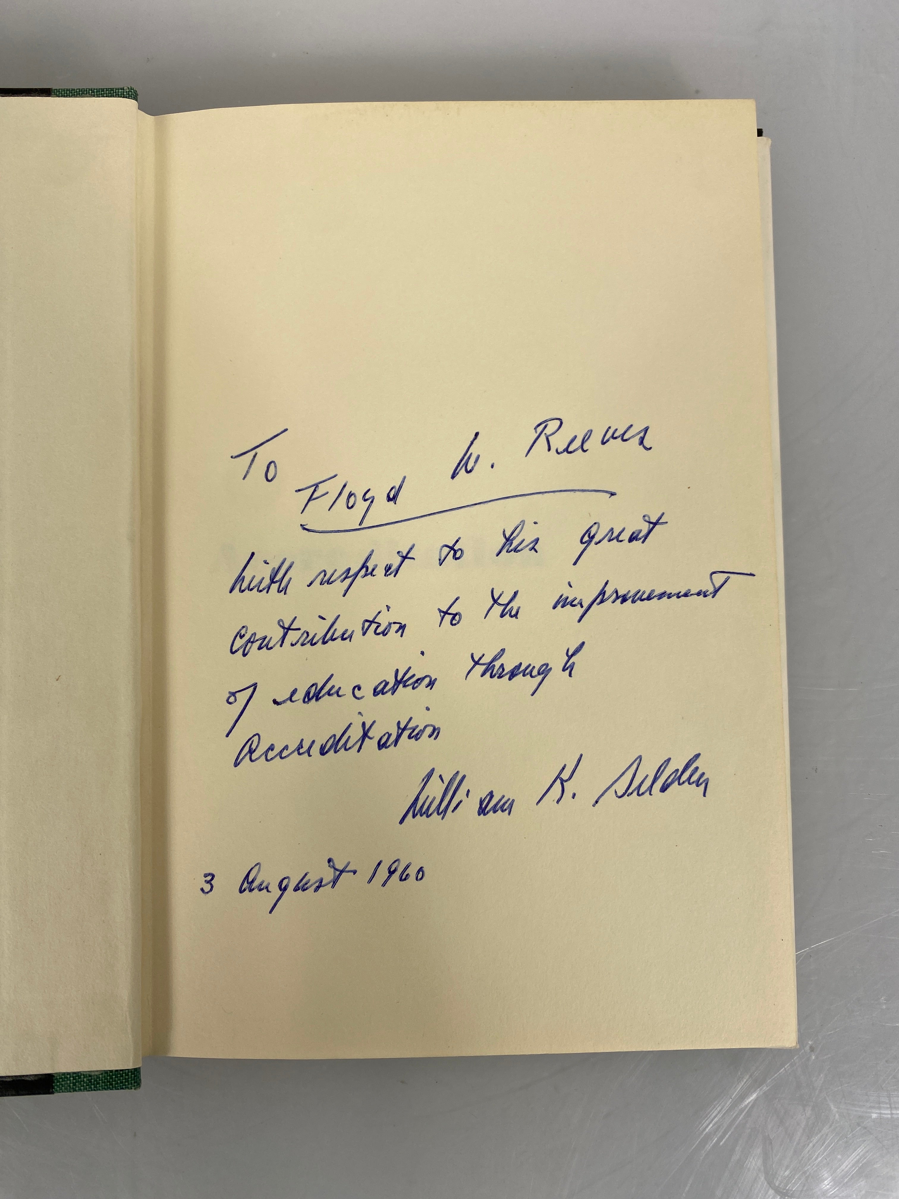 Accreditation Standards in Higher Education by Selden Signed 1st Ed HCDJ