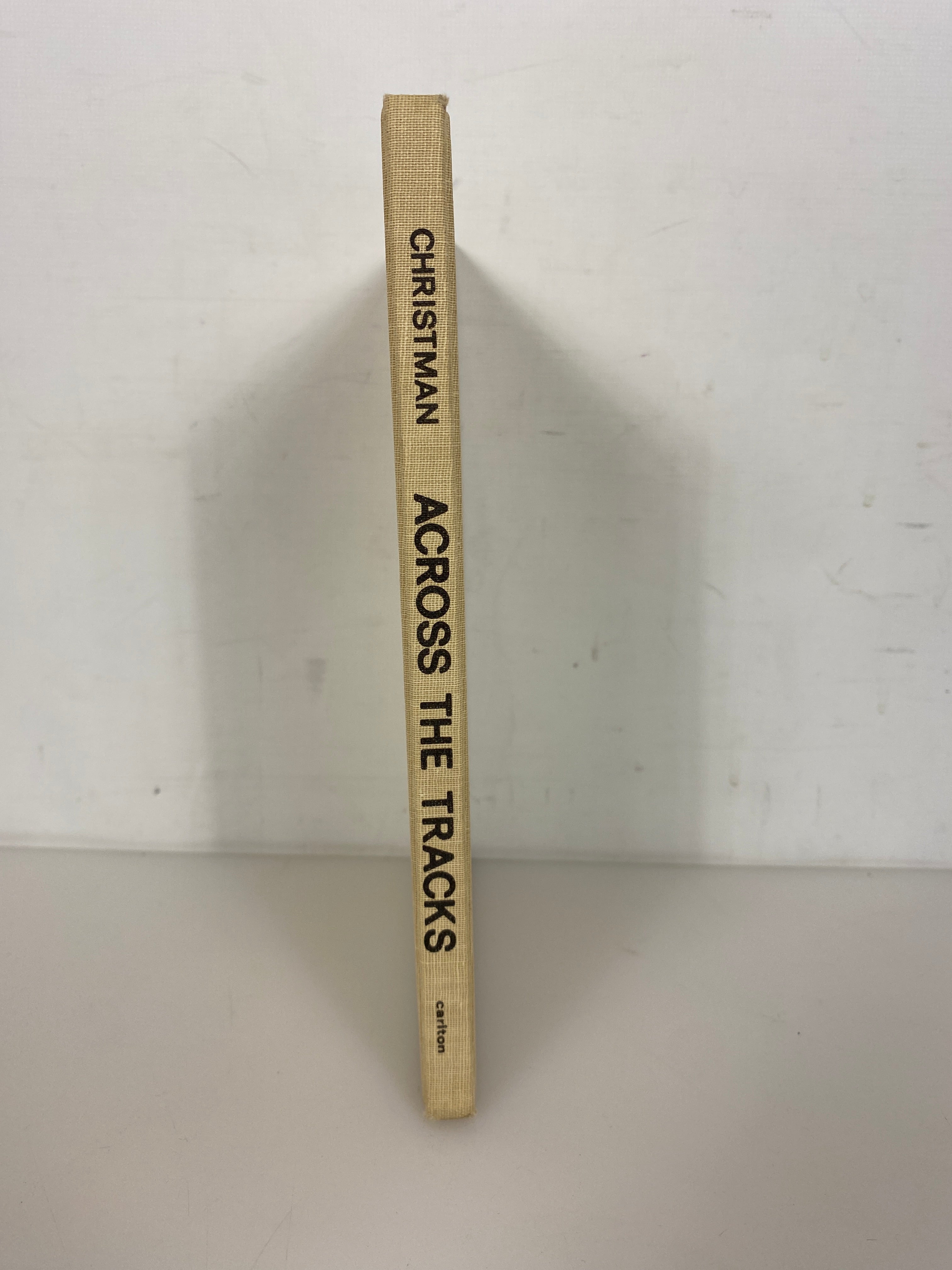 Across the Tracks by Hugh Christman 1974 Rare Signed Vintage HC