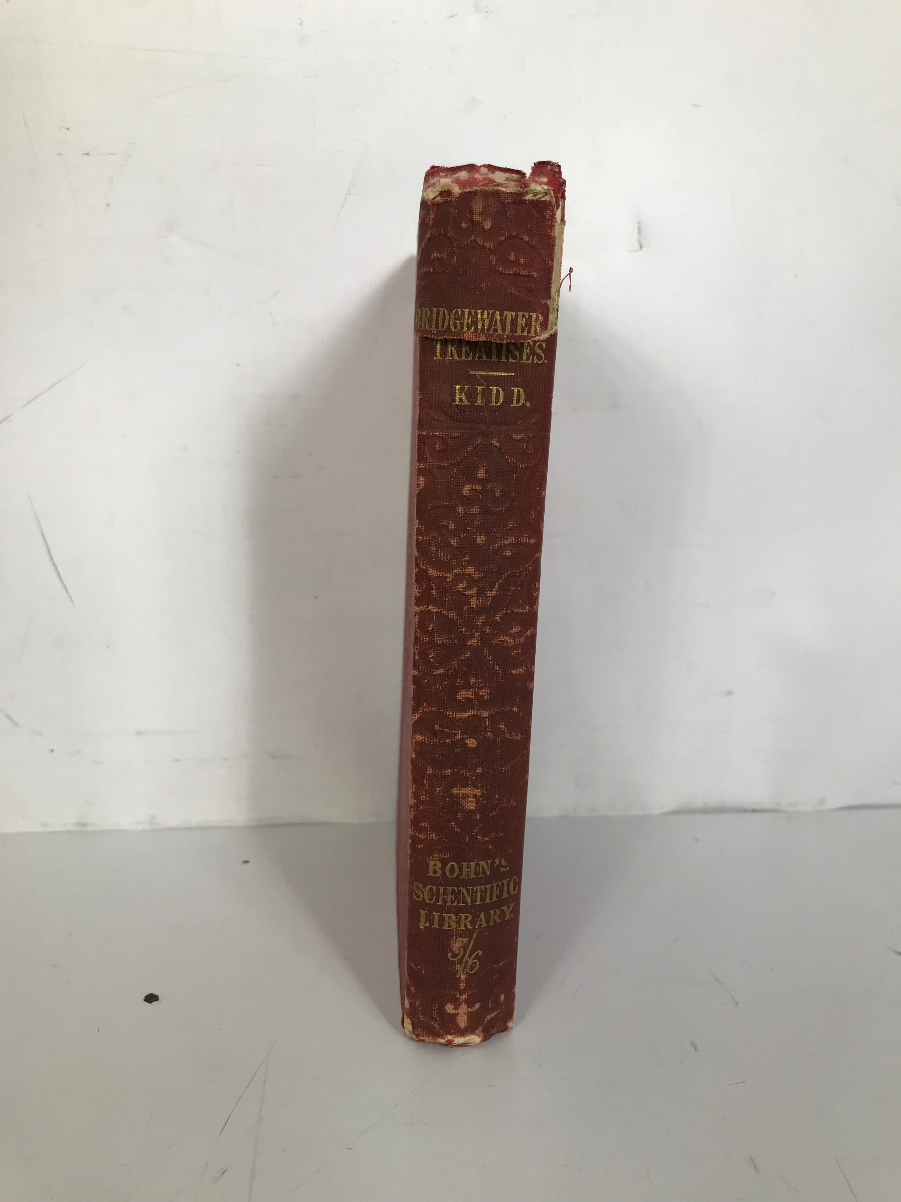 Adaptation of External Nature to the Physical Condition of Man Kidd 1852 HC