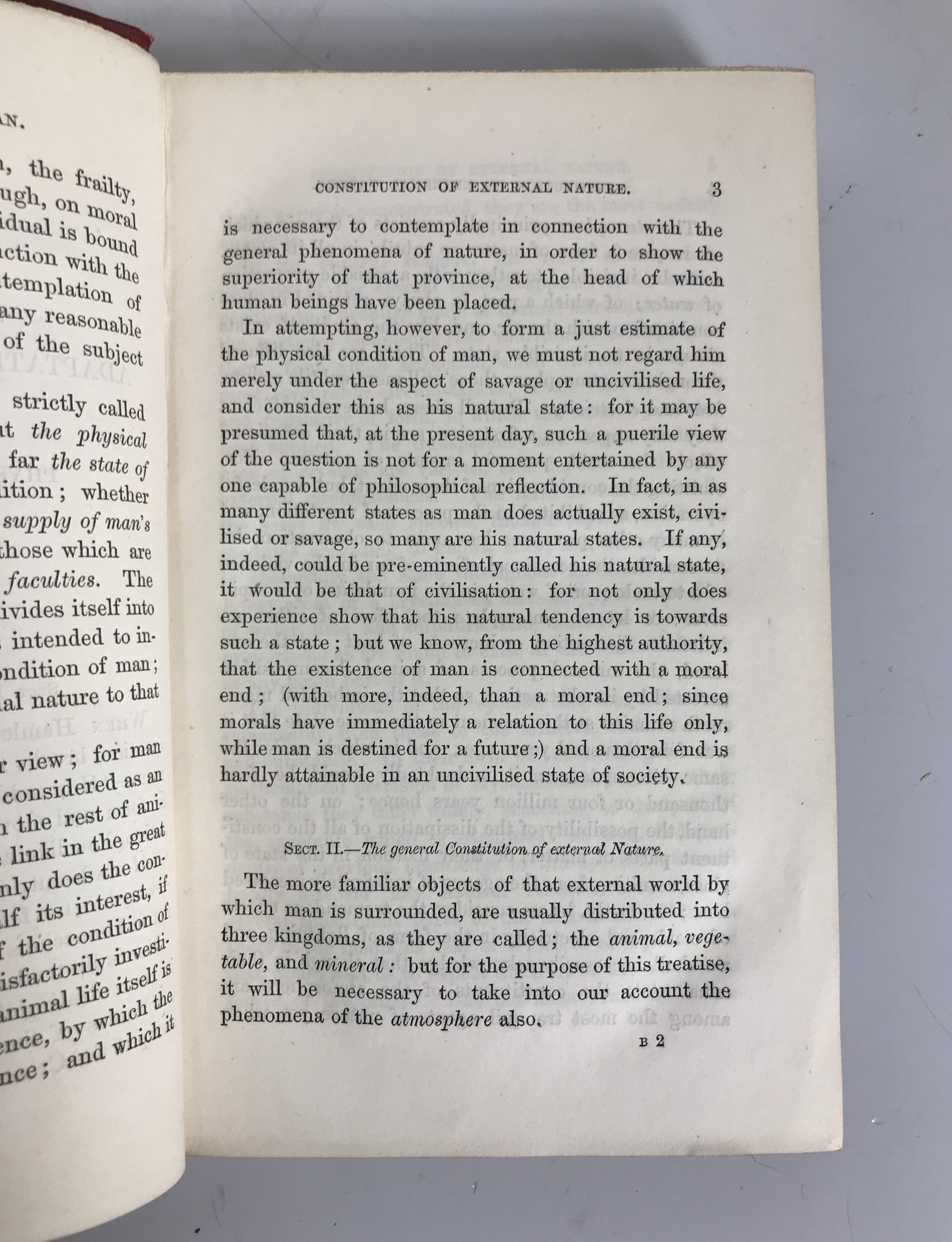 Adaptation of External Nature to the Physical Condition of Man Kidd 1852 HC
