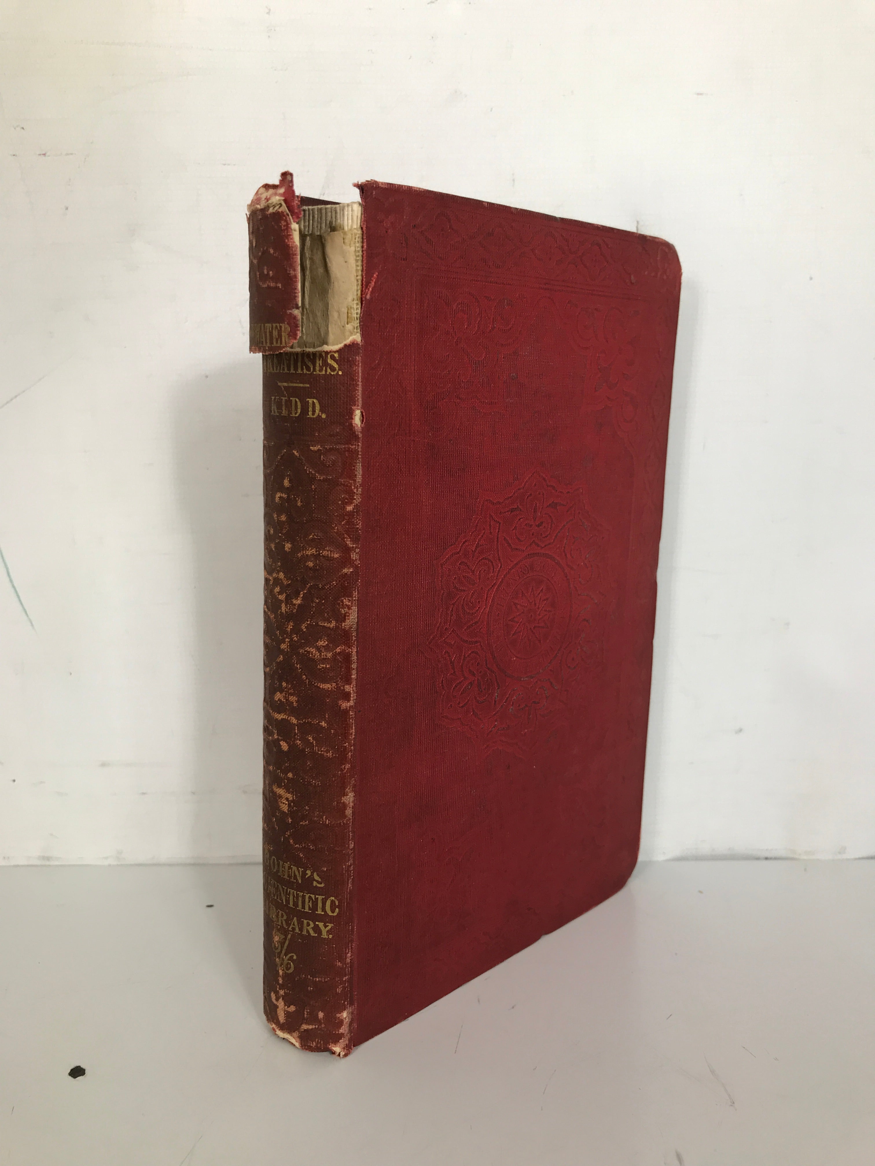 Adaptation of External Nature to the Physical Condition of Man Kidd 1852 HC