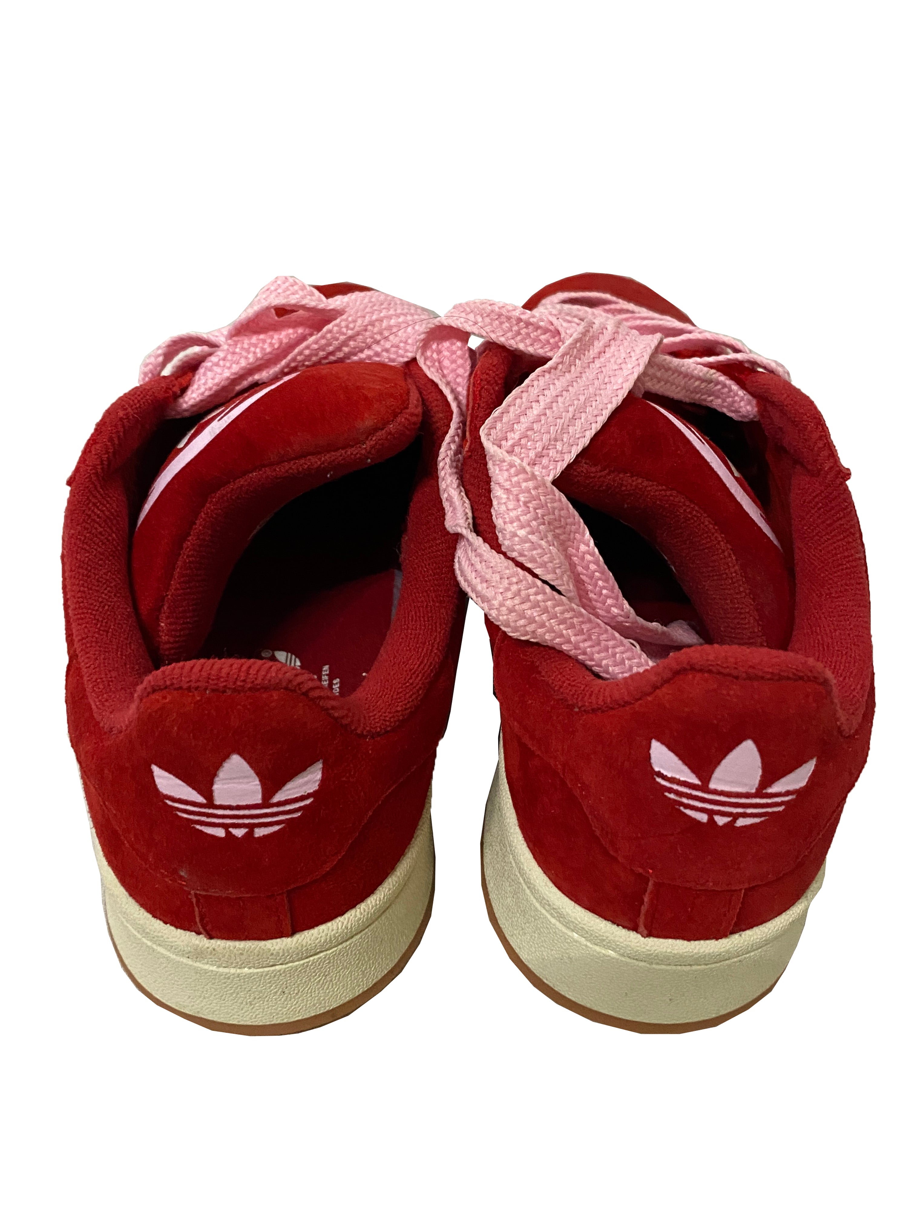 Adidas Campus 00s Suede Sneakers Better Scarlet/Clear Pink/White Women's Size 7