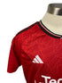 Adidas Manchester United Red Geometric Print Jersey Men's Size L