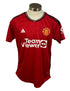 Adidas Manchester United Red Geometric Print Jersey Men's Size L