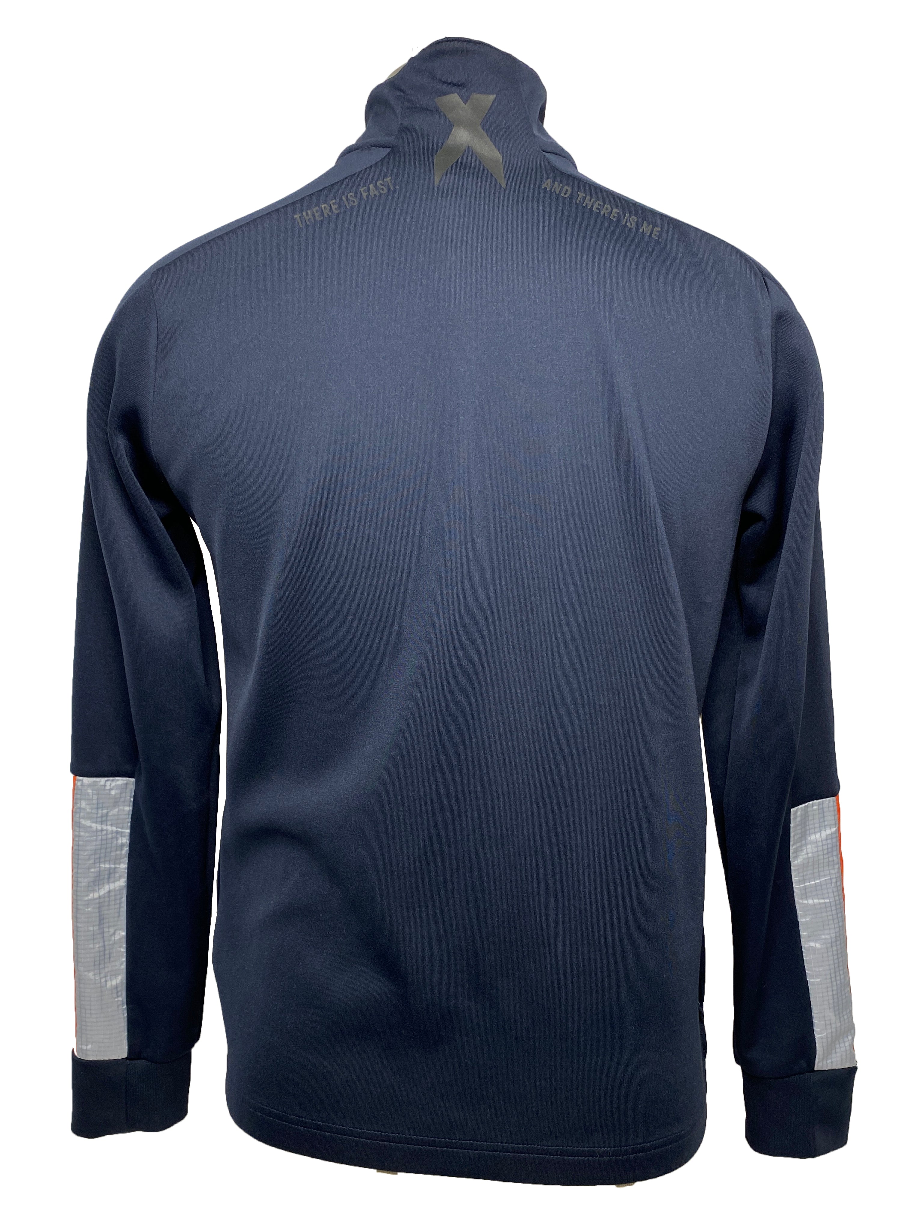 Adidas X Aeroready Youth Training Suit Set Navy Blue and Orange