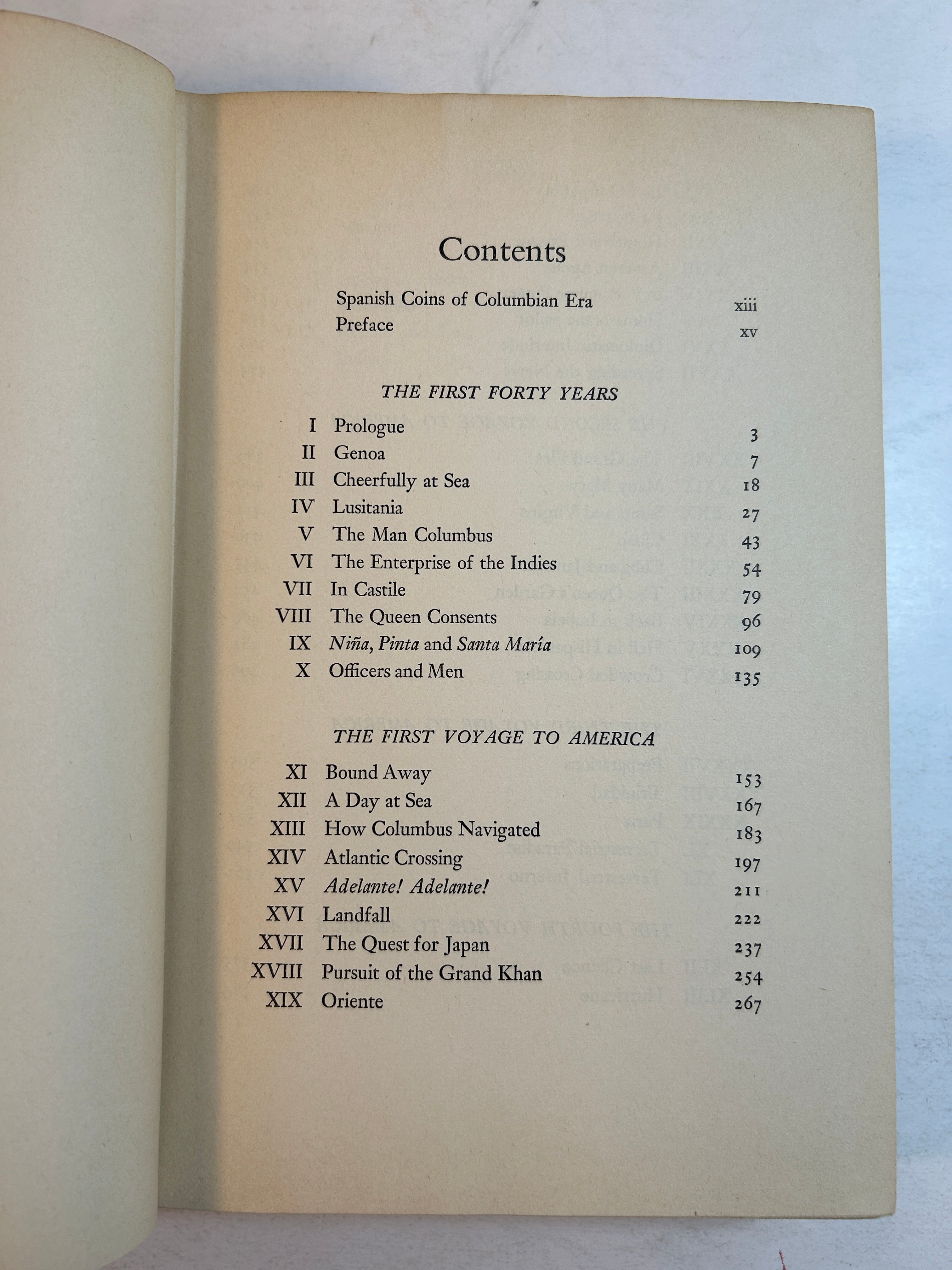 Admiral of the Ocean Sea with Pull-Out Maps by Samuel Eliot Morison Little Brown 1942