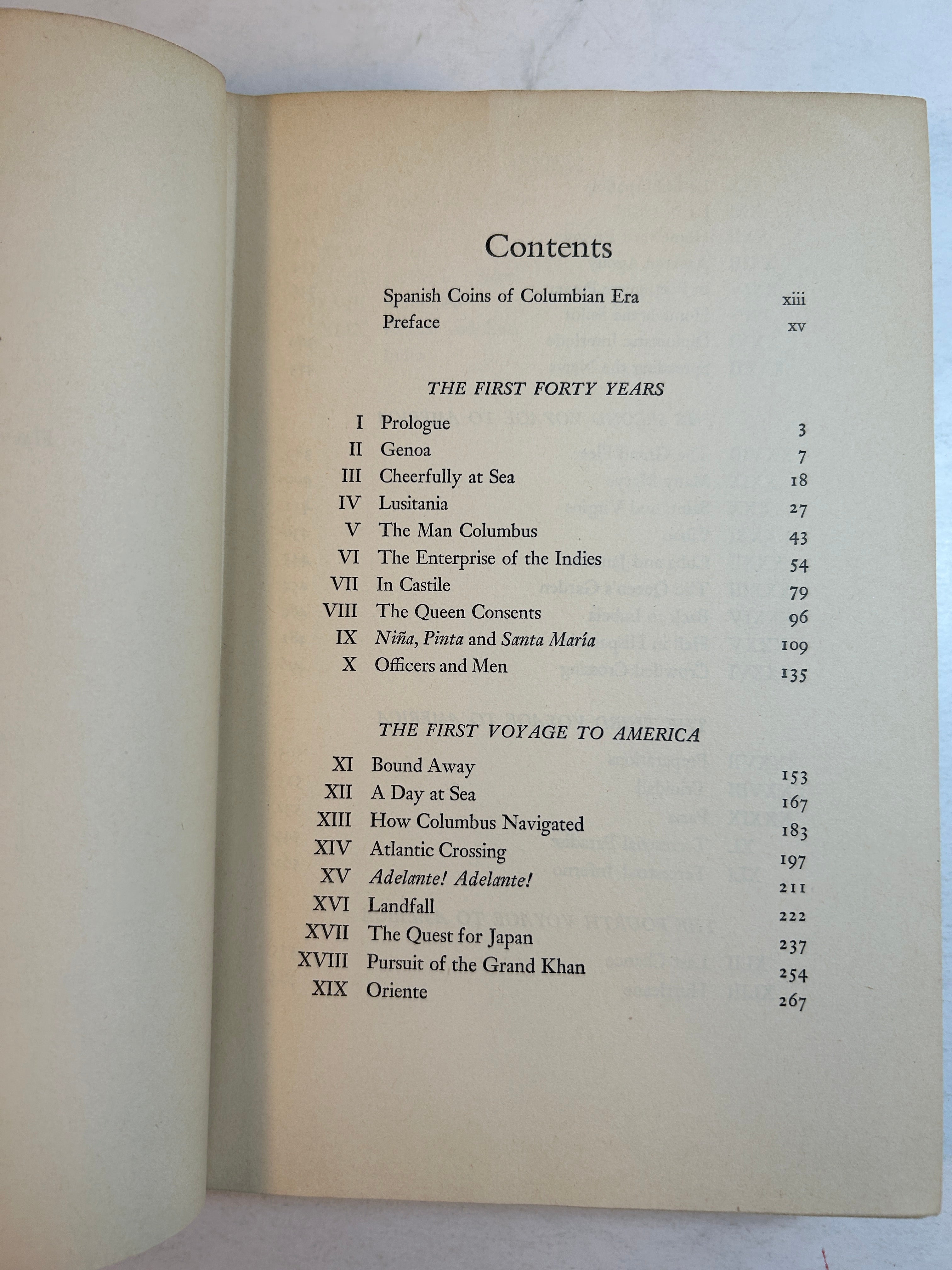 Admiral of the Ocean Sea with Pull-Out Maps by Samuel Eliot Morison Little Brown 1942