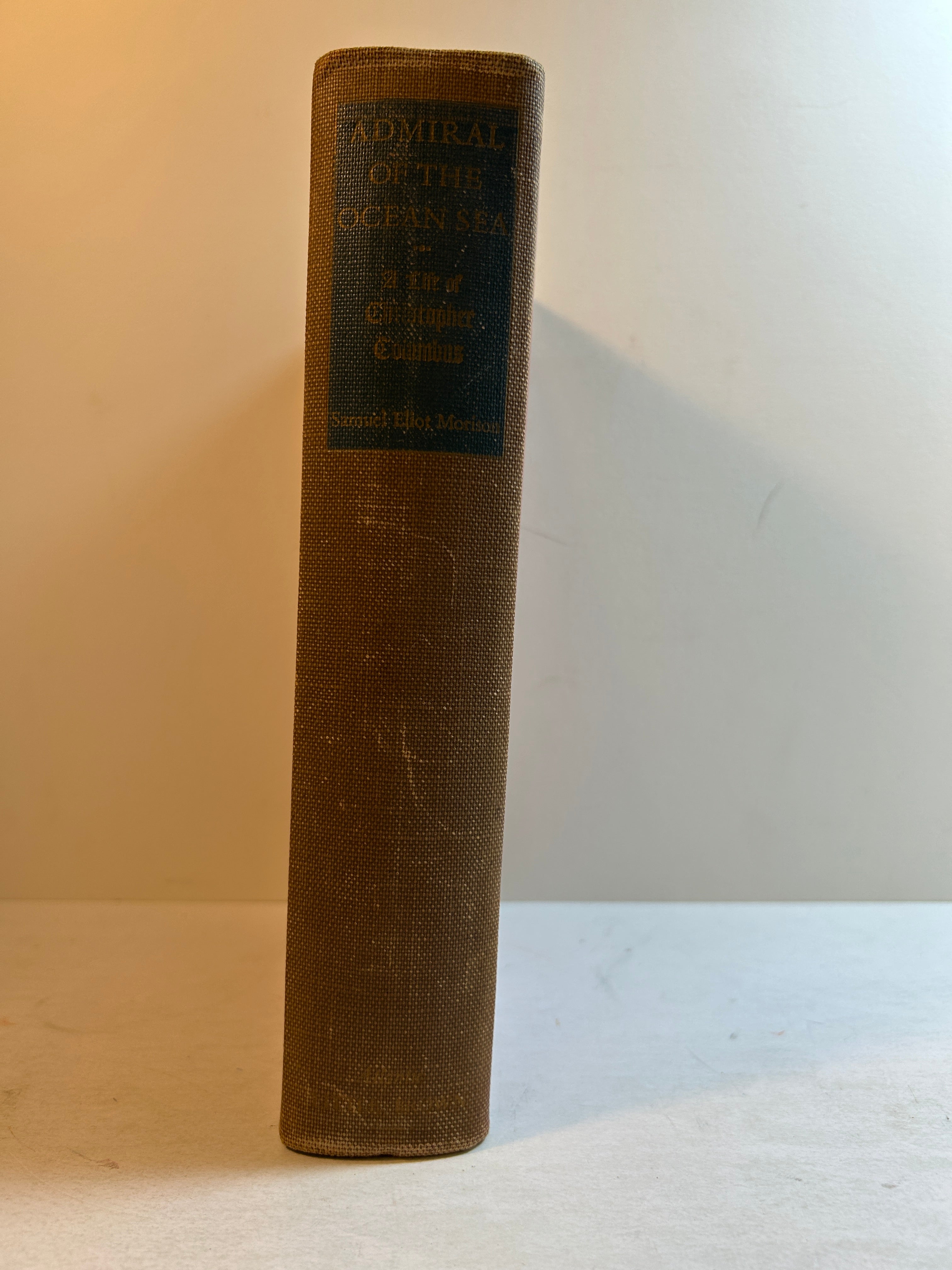 Admiral of the Ocean Sea with Pull-Out Maps by Samuel Eliot Morison Little Brown 1942