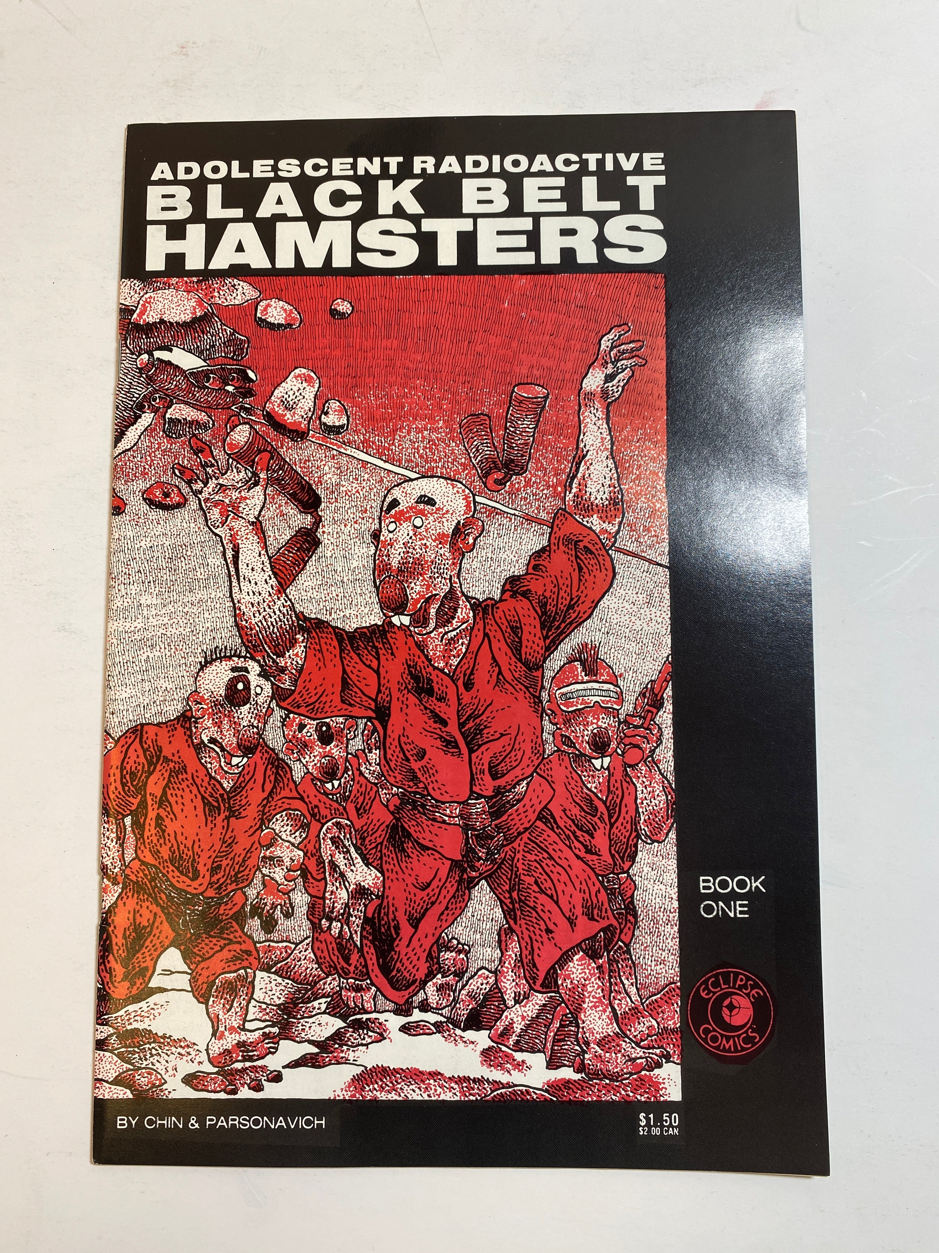 Adolescent Radioactive Black Belt Hamsters Eclipse Comics 1986