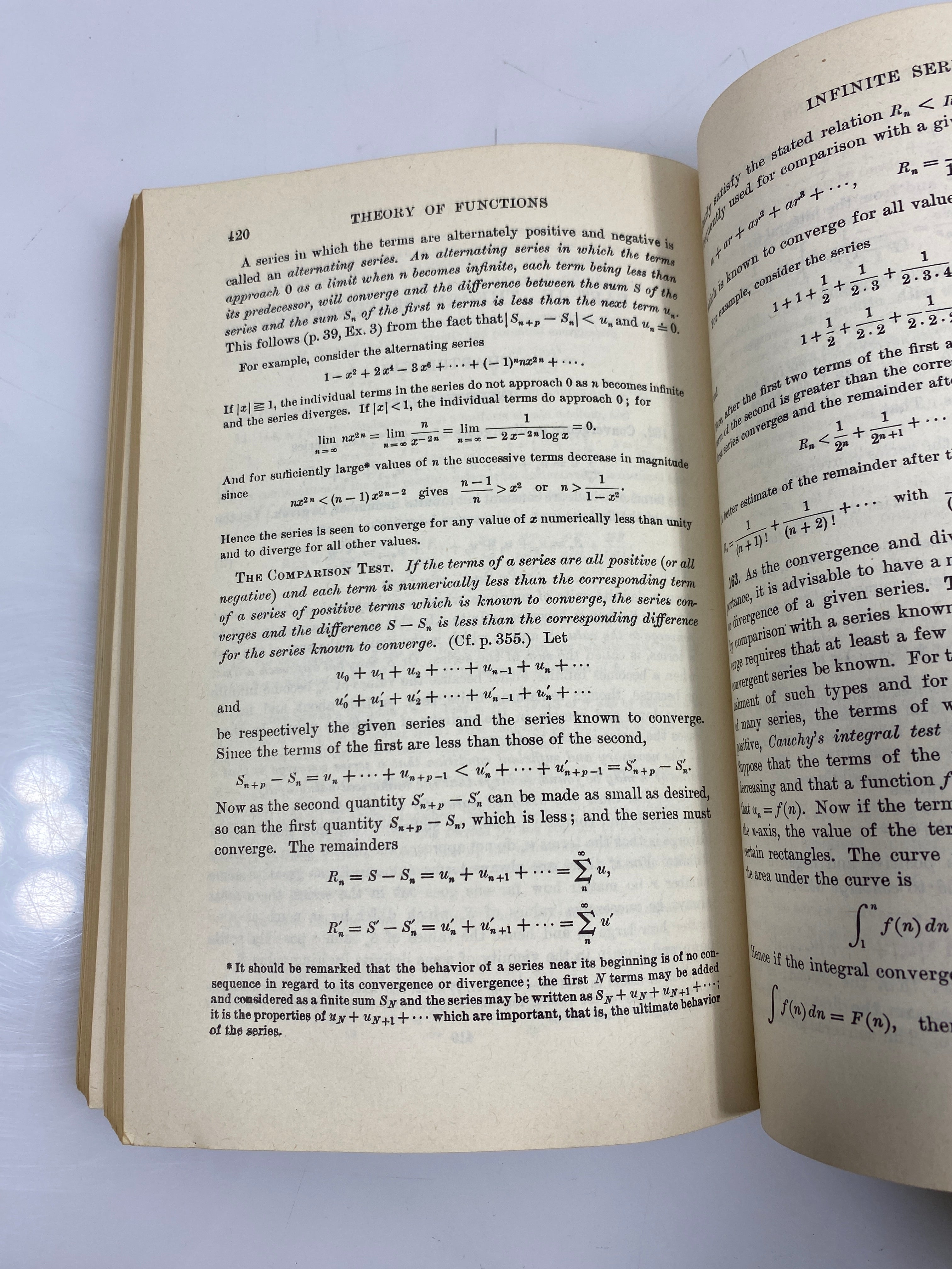 Advance Calculus by Bidwell Wilson 1912 SC