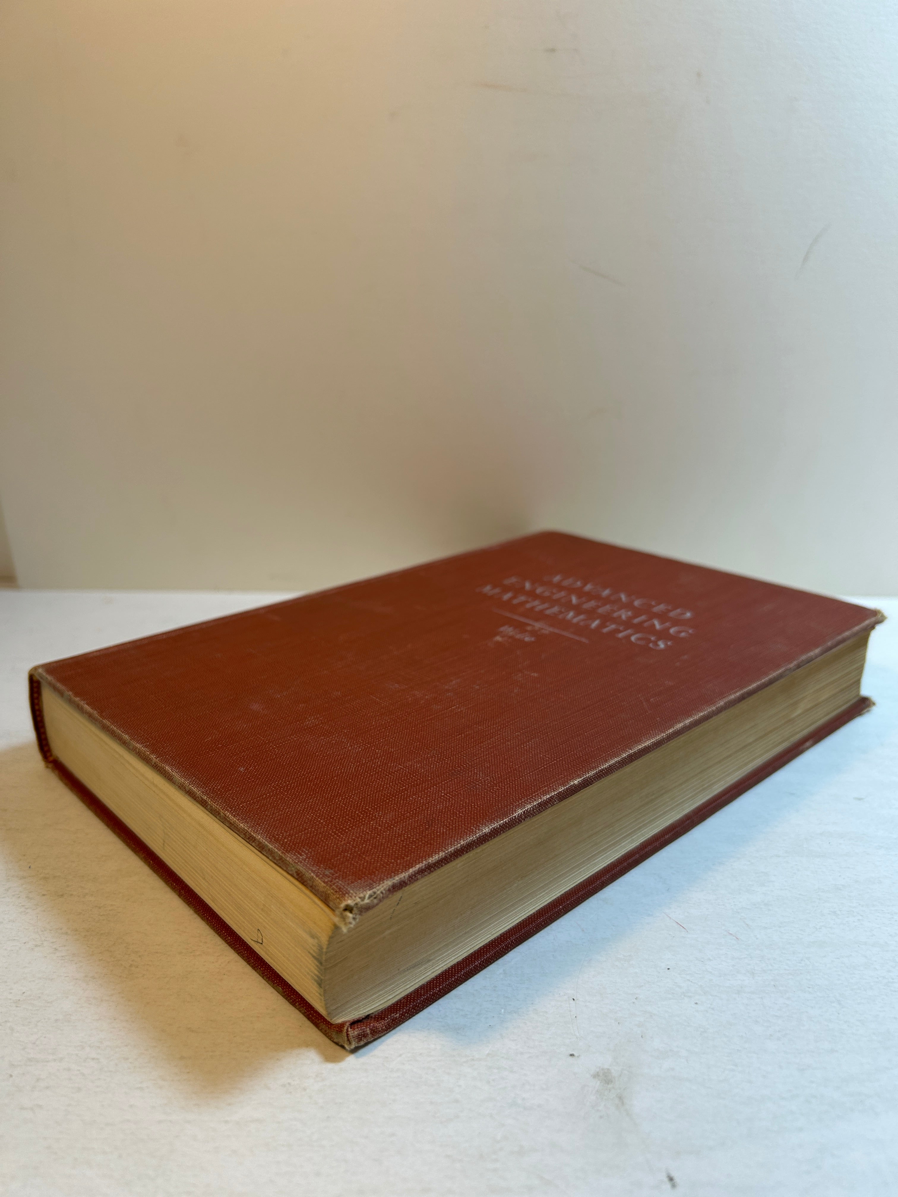 Advanced Engineering Mathematics by C.R. Wylie, Jr McGraw-Hill 1951 HC