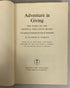 Adventure in Giving by Fosdick Story of the General Education Board 1st ED HCDJ