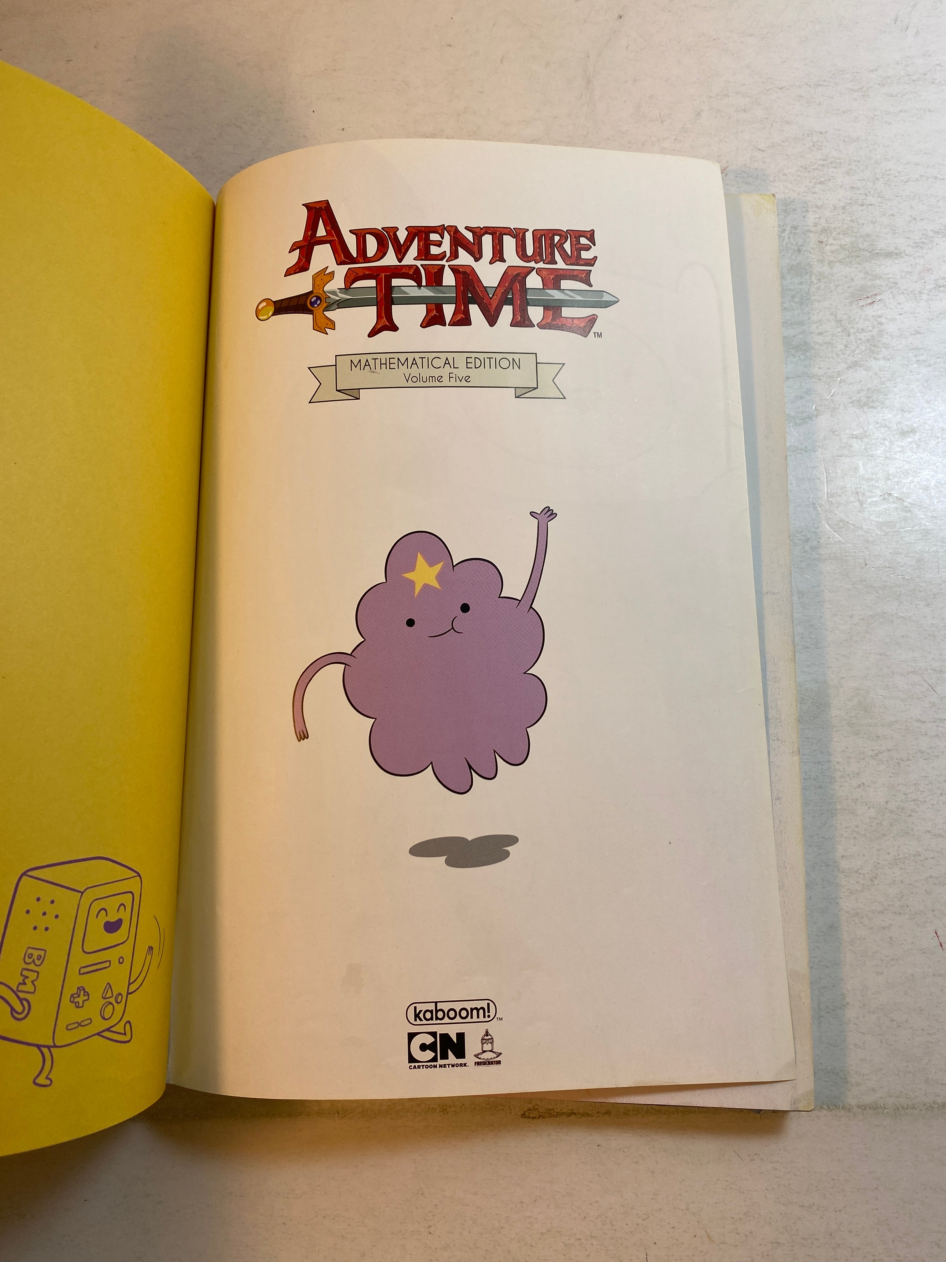 Adventure Time Mathematical Edition Volume 5 HC Ex Lib
