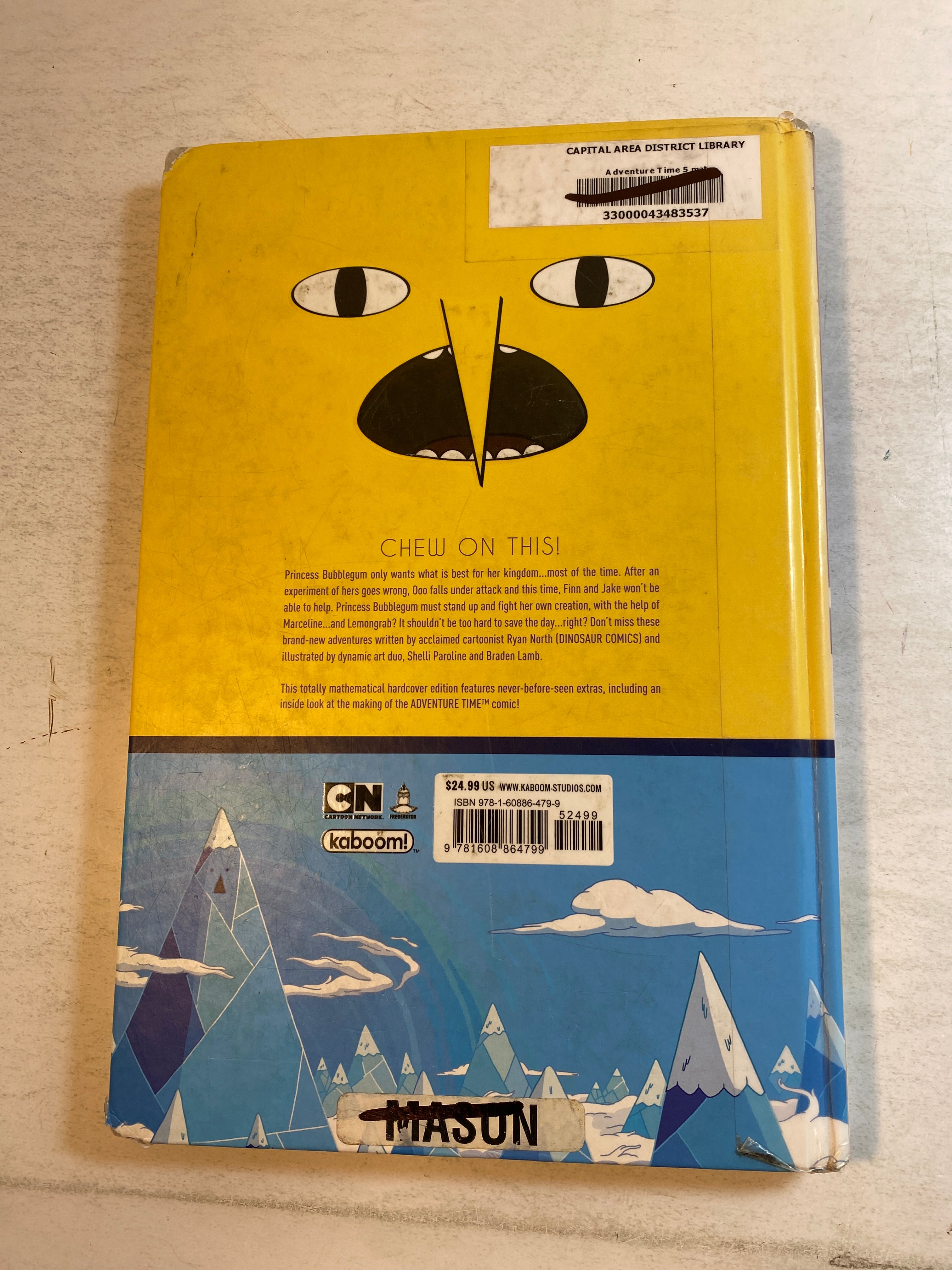 Adventure Time Mathematical Edition Volume 5 HC Ex Lib