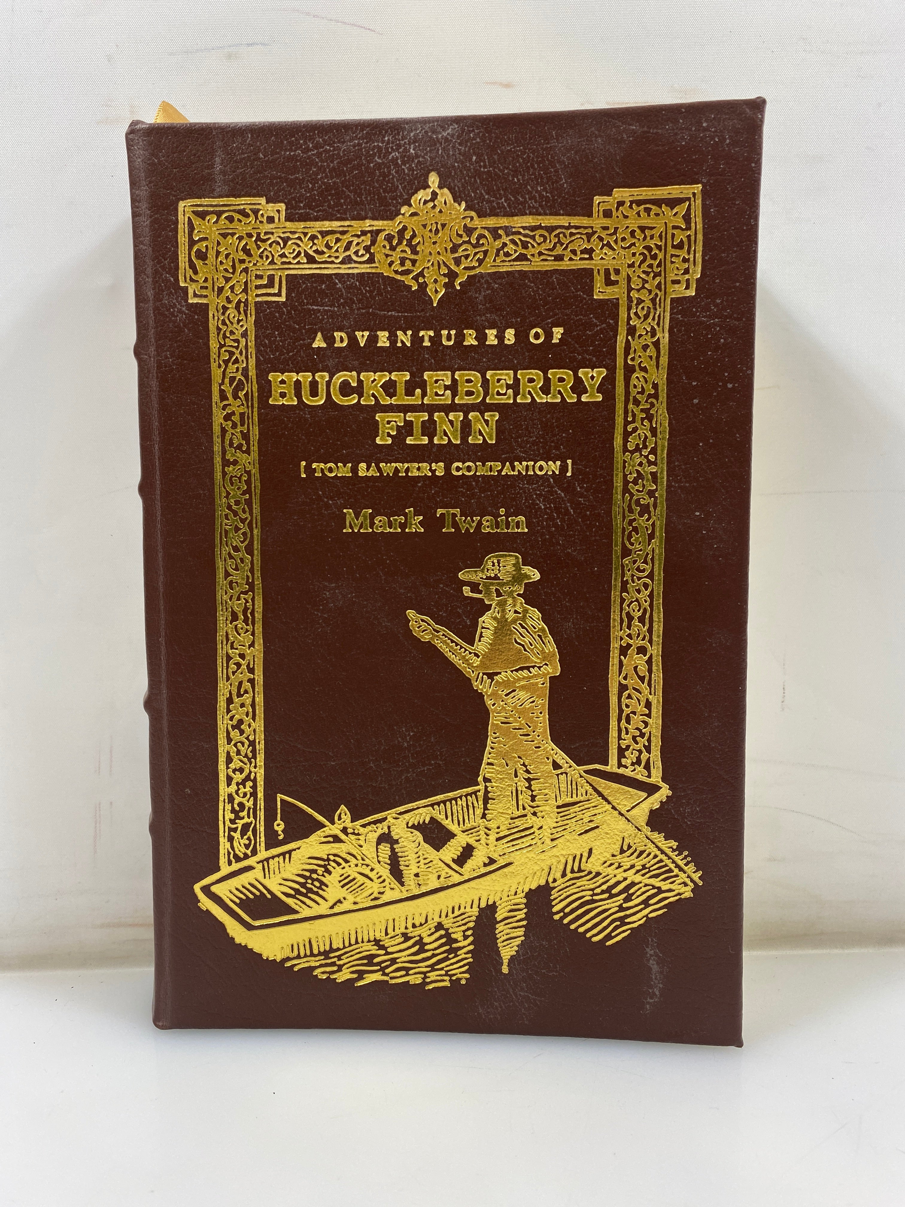 Adventures of Huckleberry Finn by Twain 1994 Easton Press Leather Bound