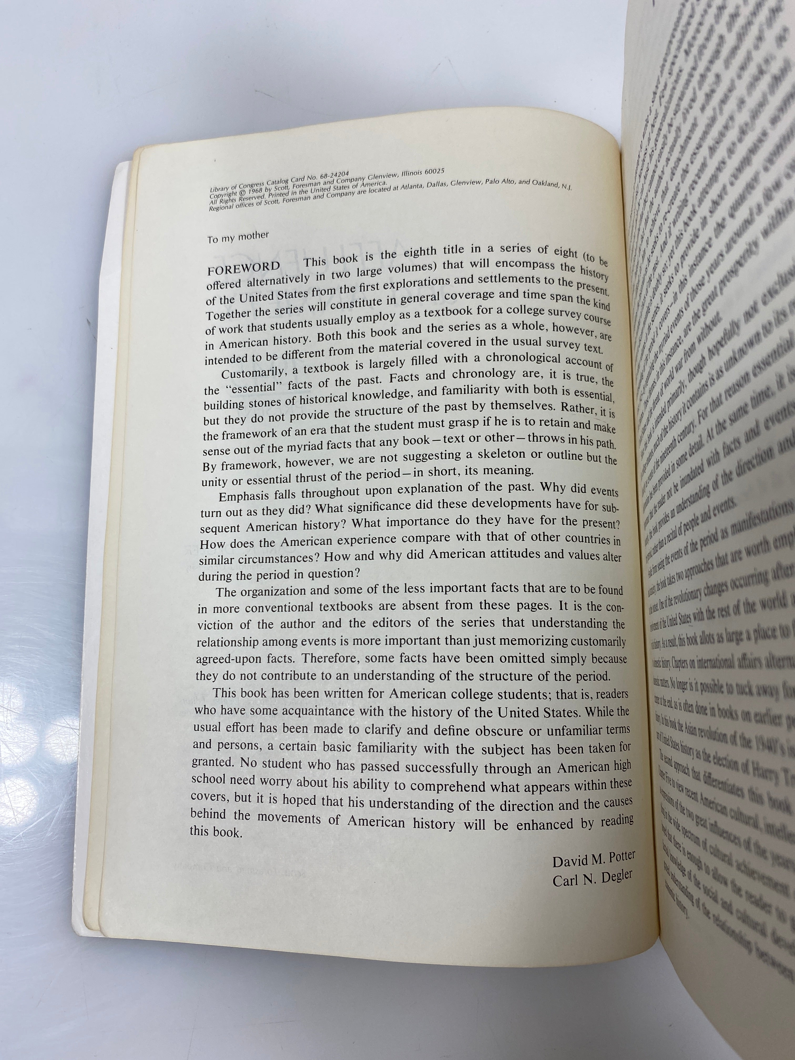 Affluence and Anxiety by Carl Degler 1968 SC