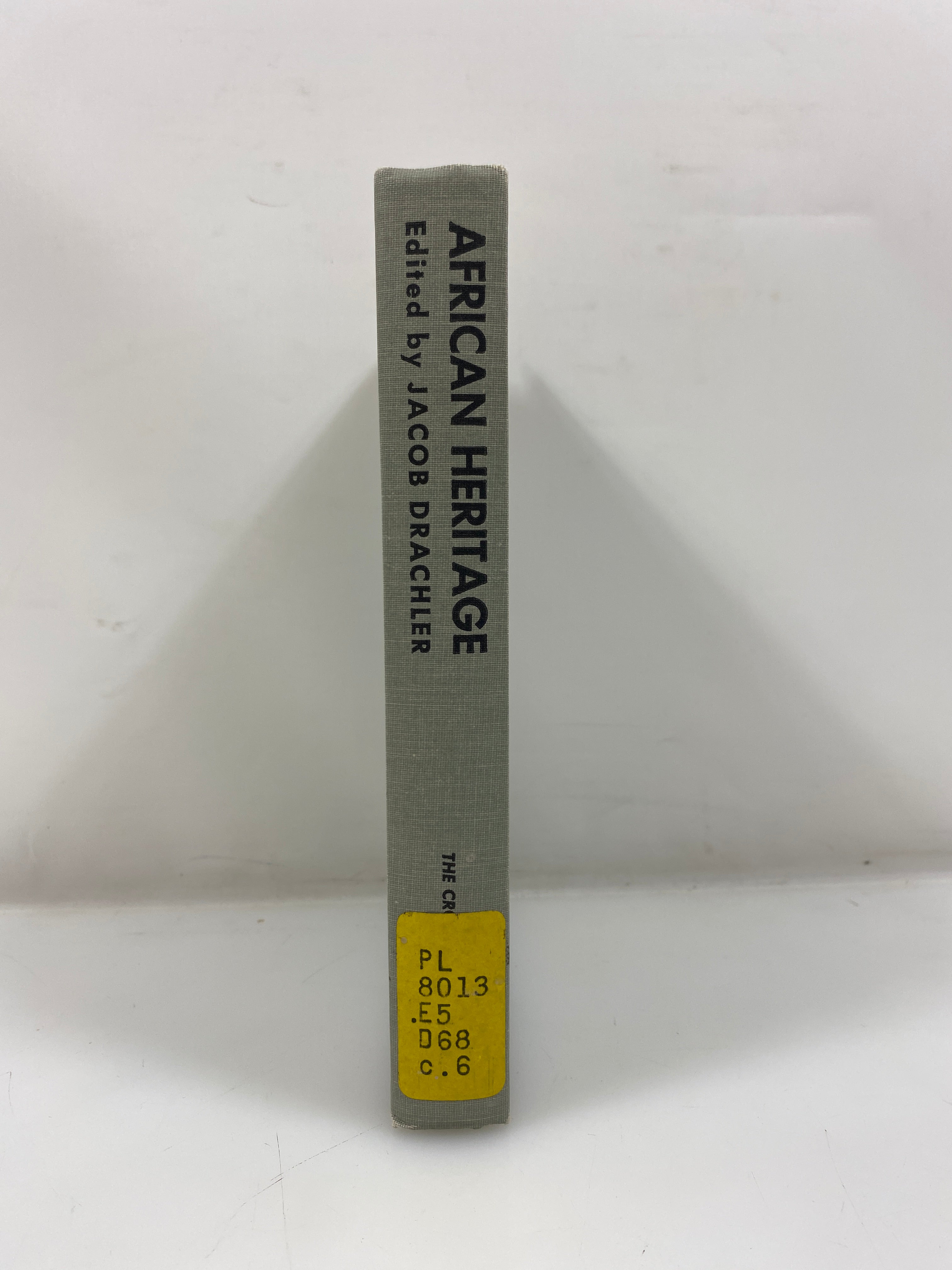 African Heritage by Herskovits Ex-library 1963 HC