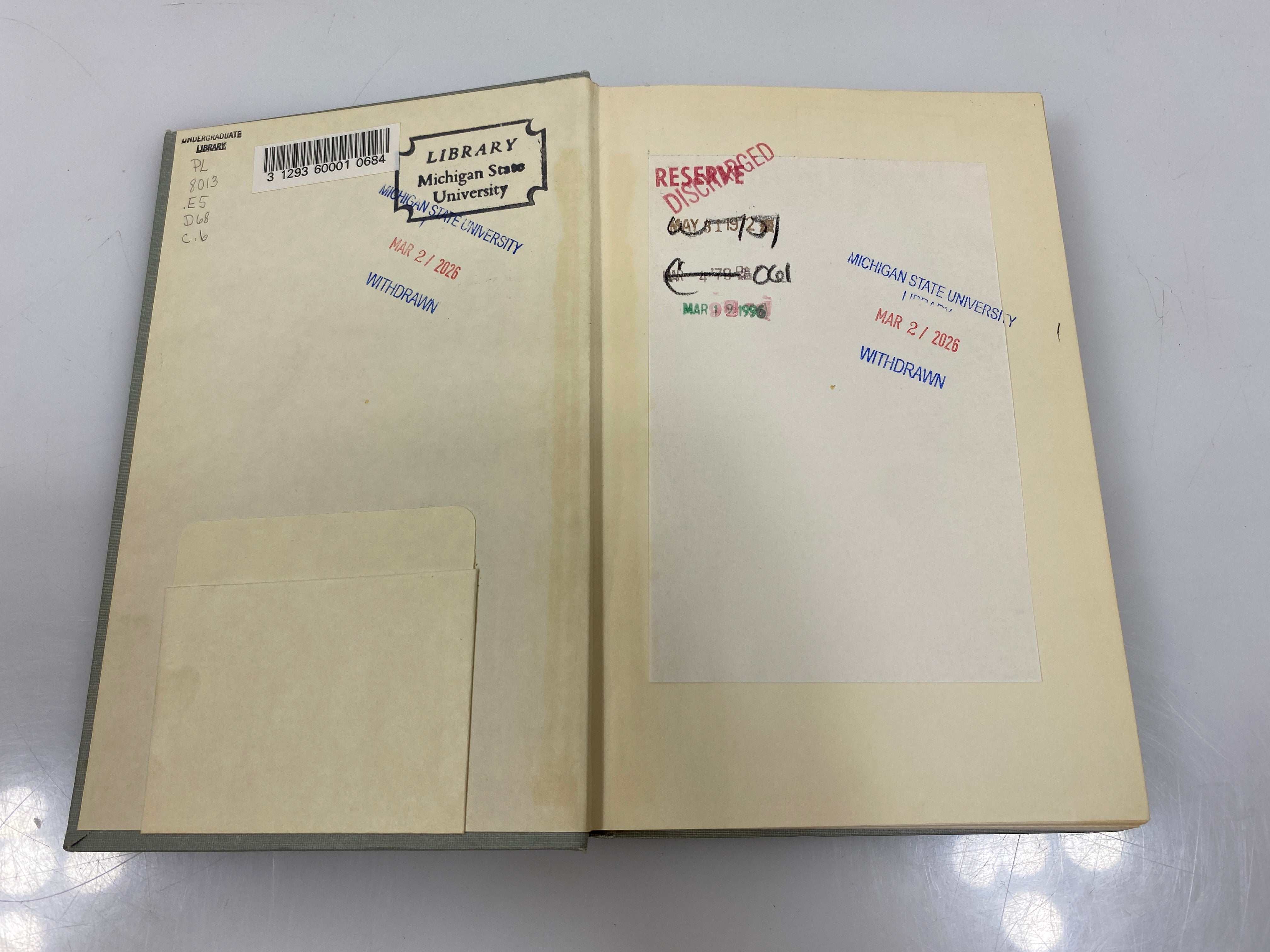 African Heritage by Herskovits Ex-library 1963 HC