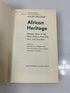 African Heritage by Herskovits Ex-library 1963 HC