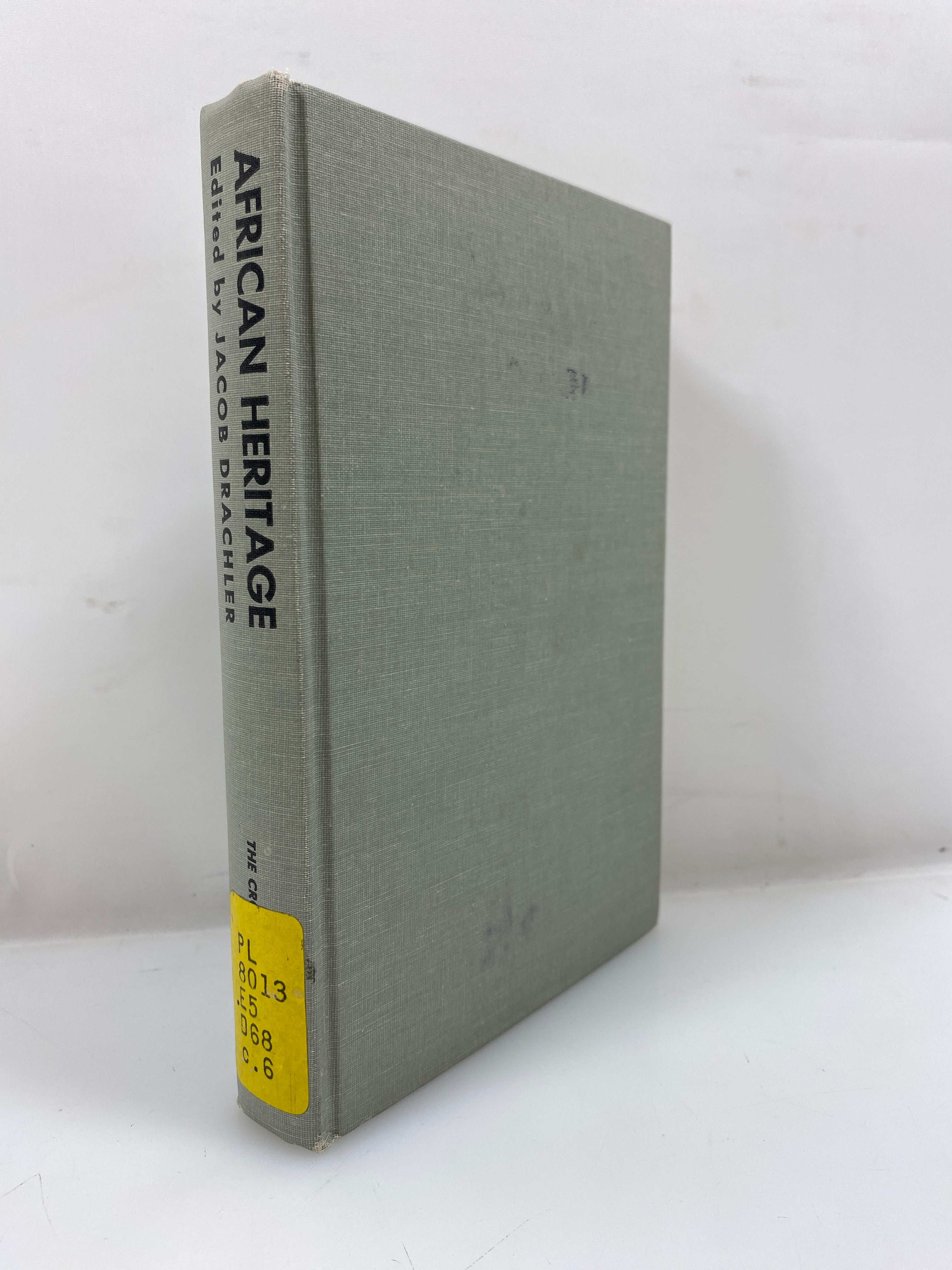 African Heritage by Herskovits Ex-library 1963 HC
