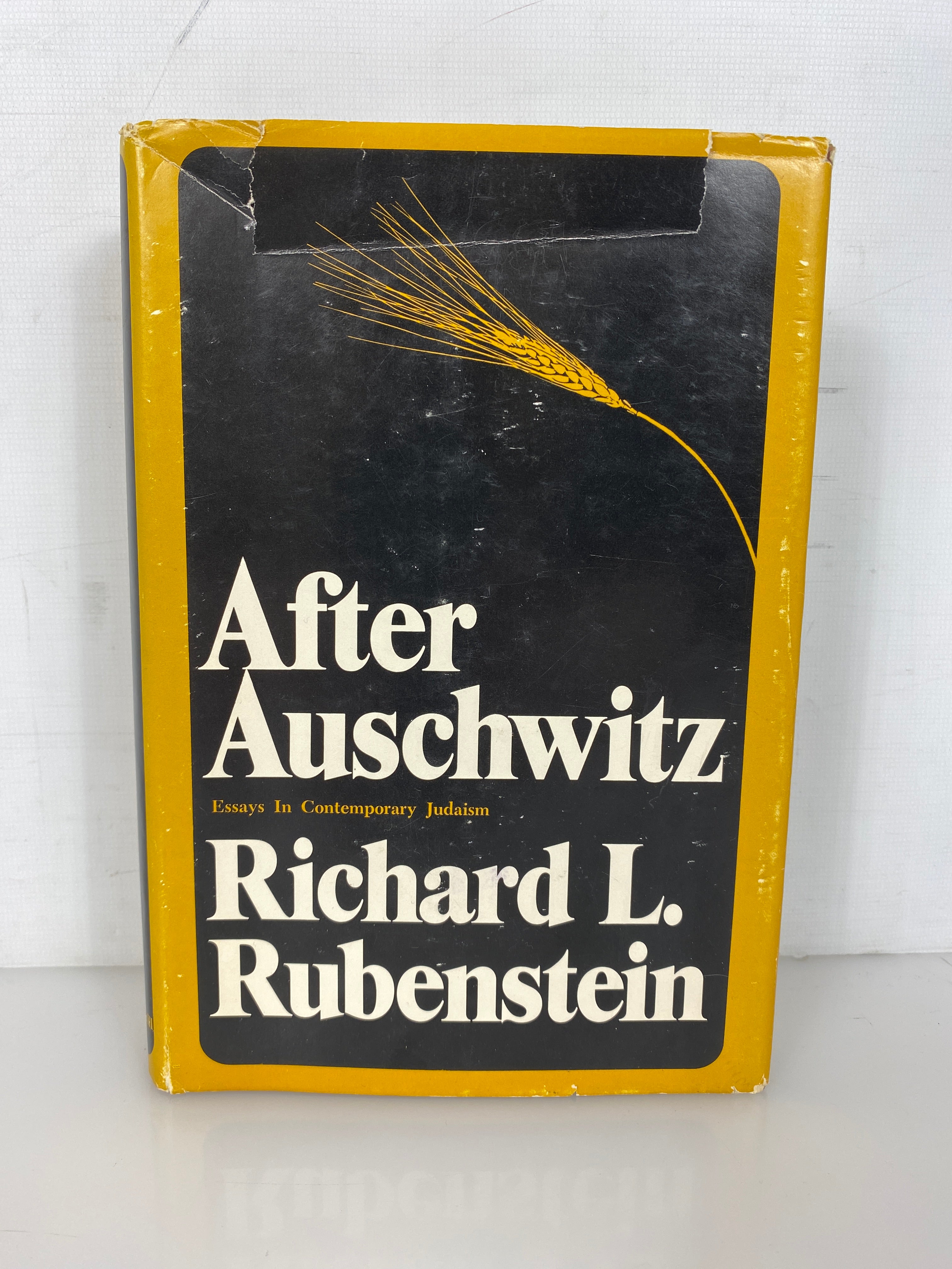 After Auschwitz by Richard Rubenstein 1966 Vintage HC DJ