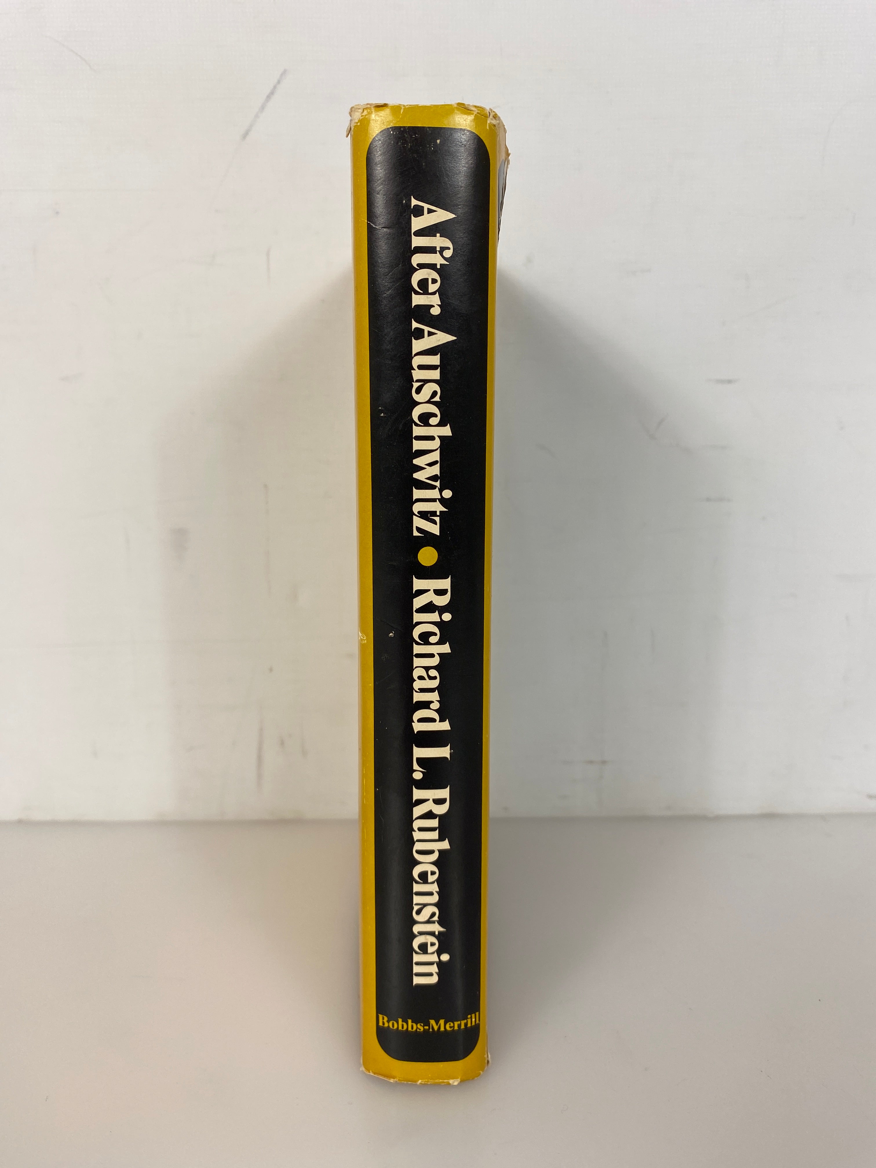After Auschwitz by Richard Rubenstein 1966 Vintage HC DJ