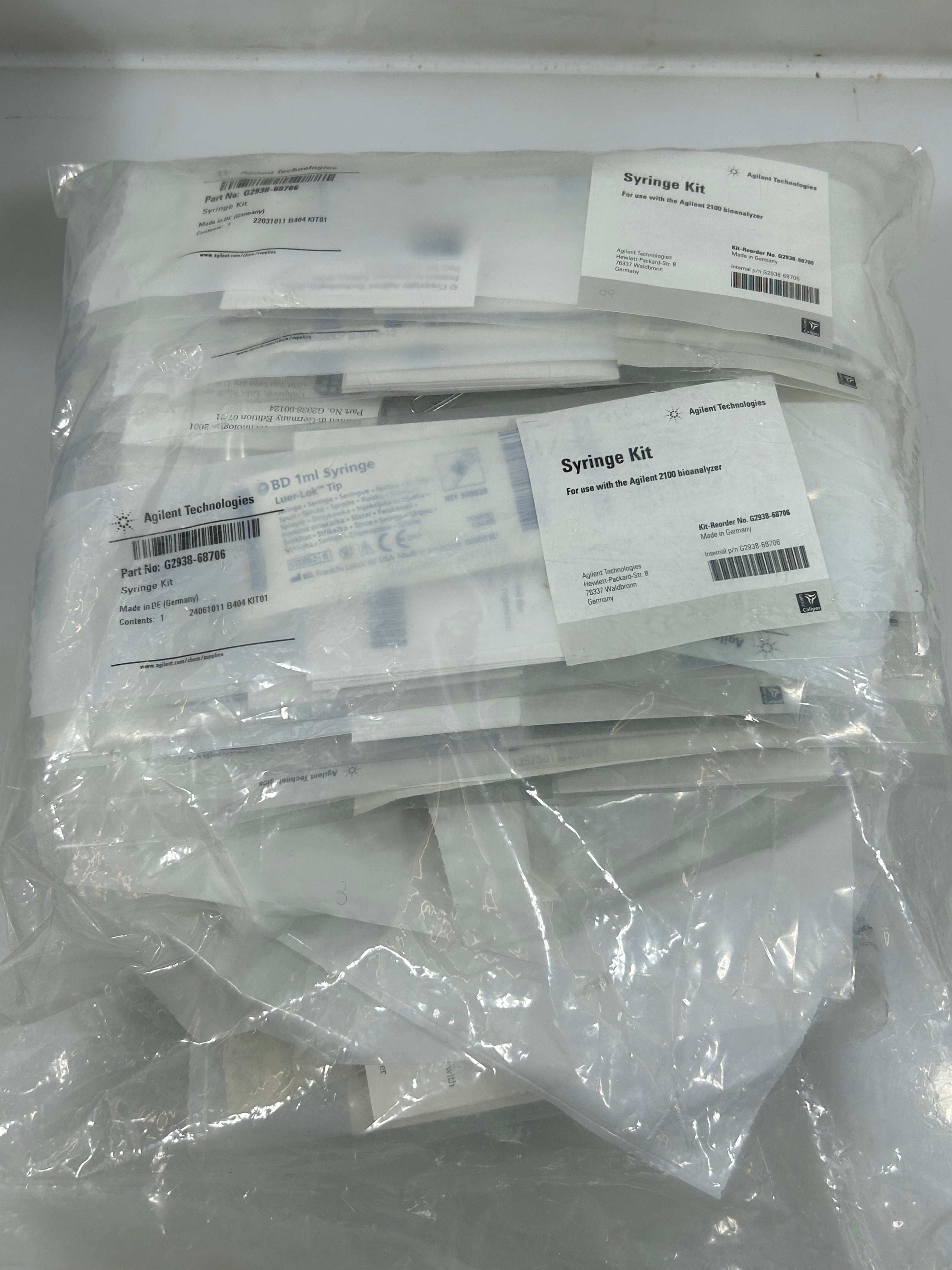 Agilent 2100 Electrophoresis Bioanalyzer