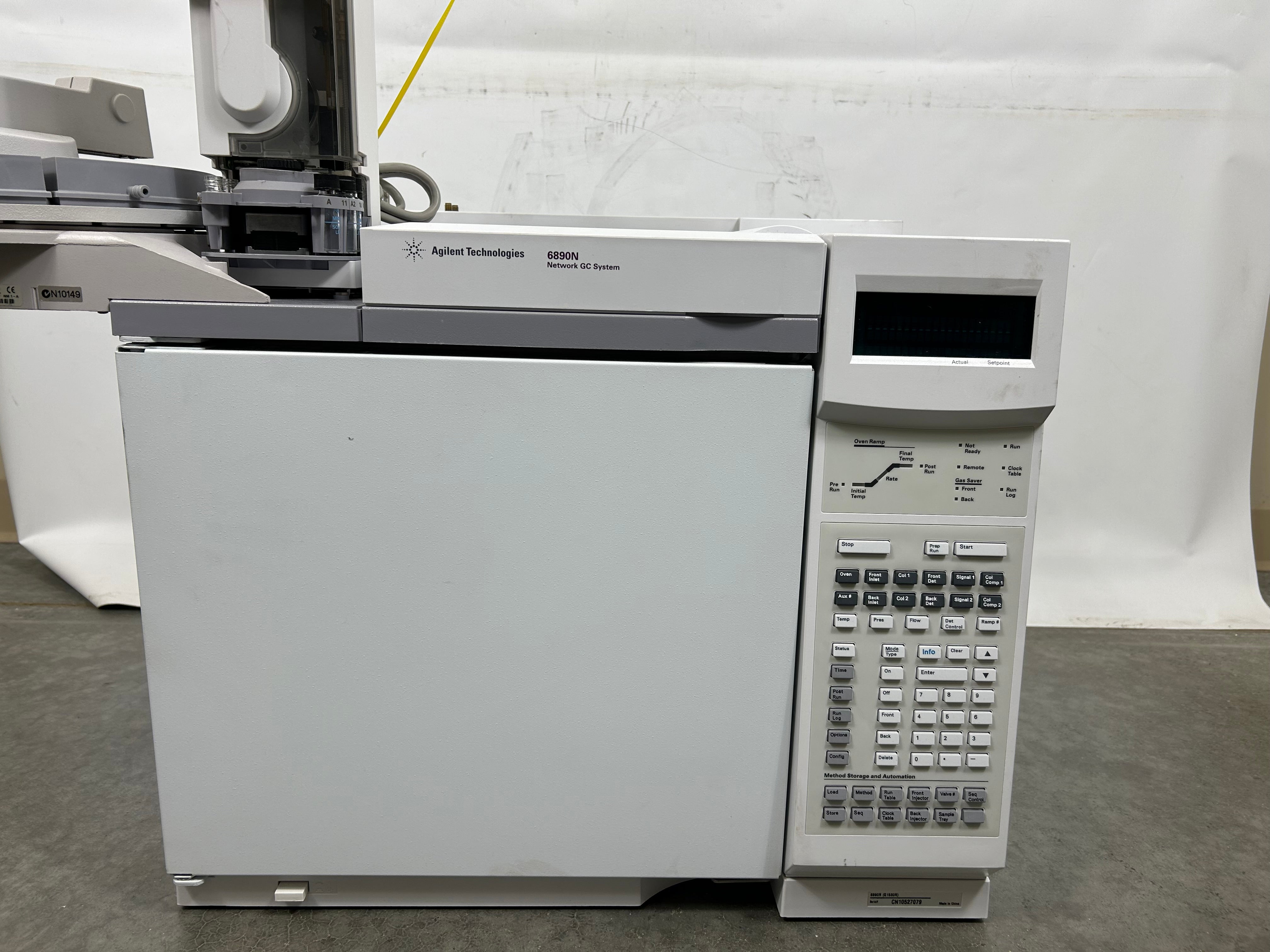Agilent 6890N Gas Chromatography GC System with Agilent 7683B Automatic Liquid Sampler