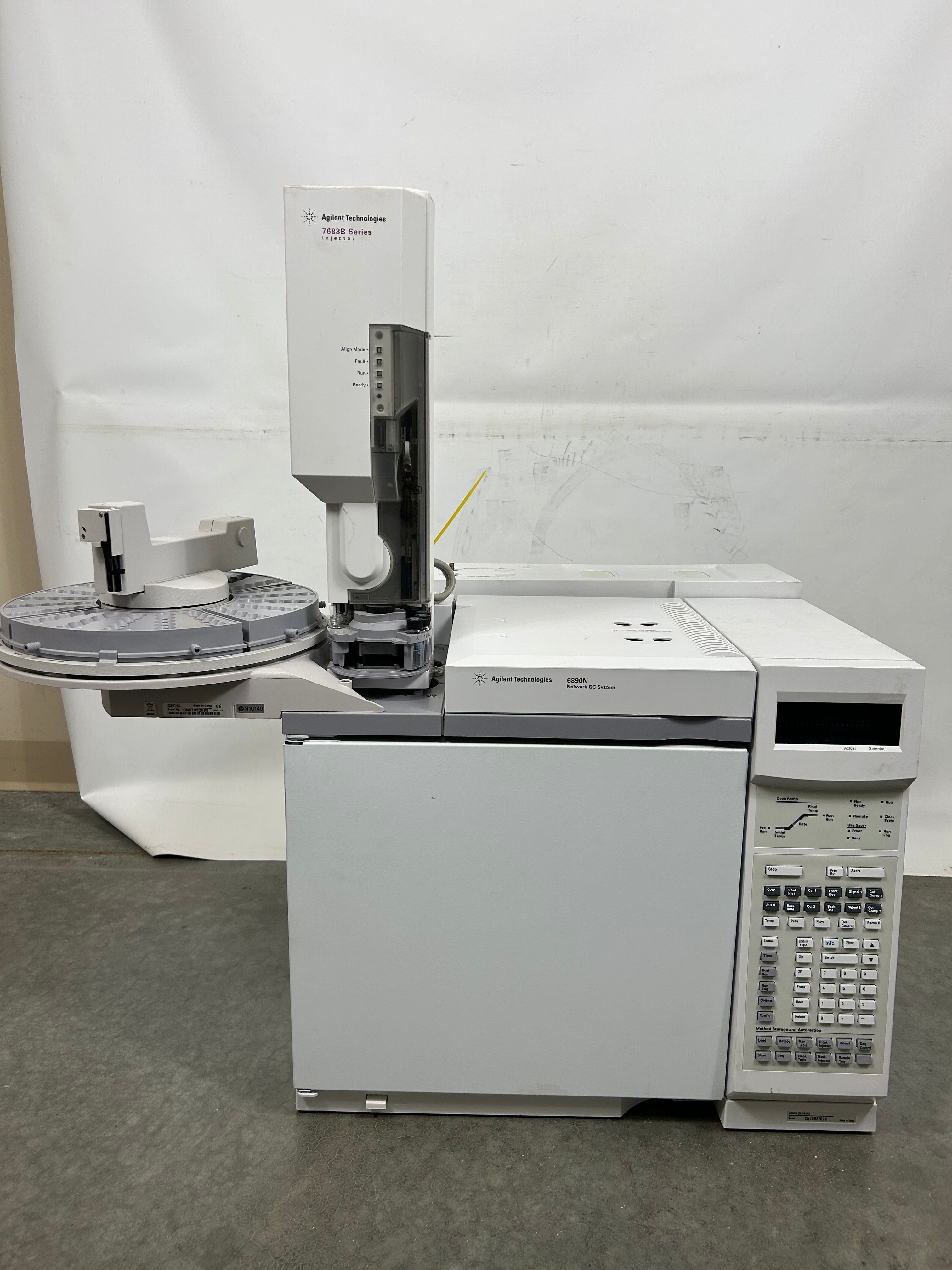 Agilent 6890N Gas Chromatography GC System with Agilent 7683B Automatic Liquid Sampler
