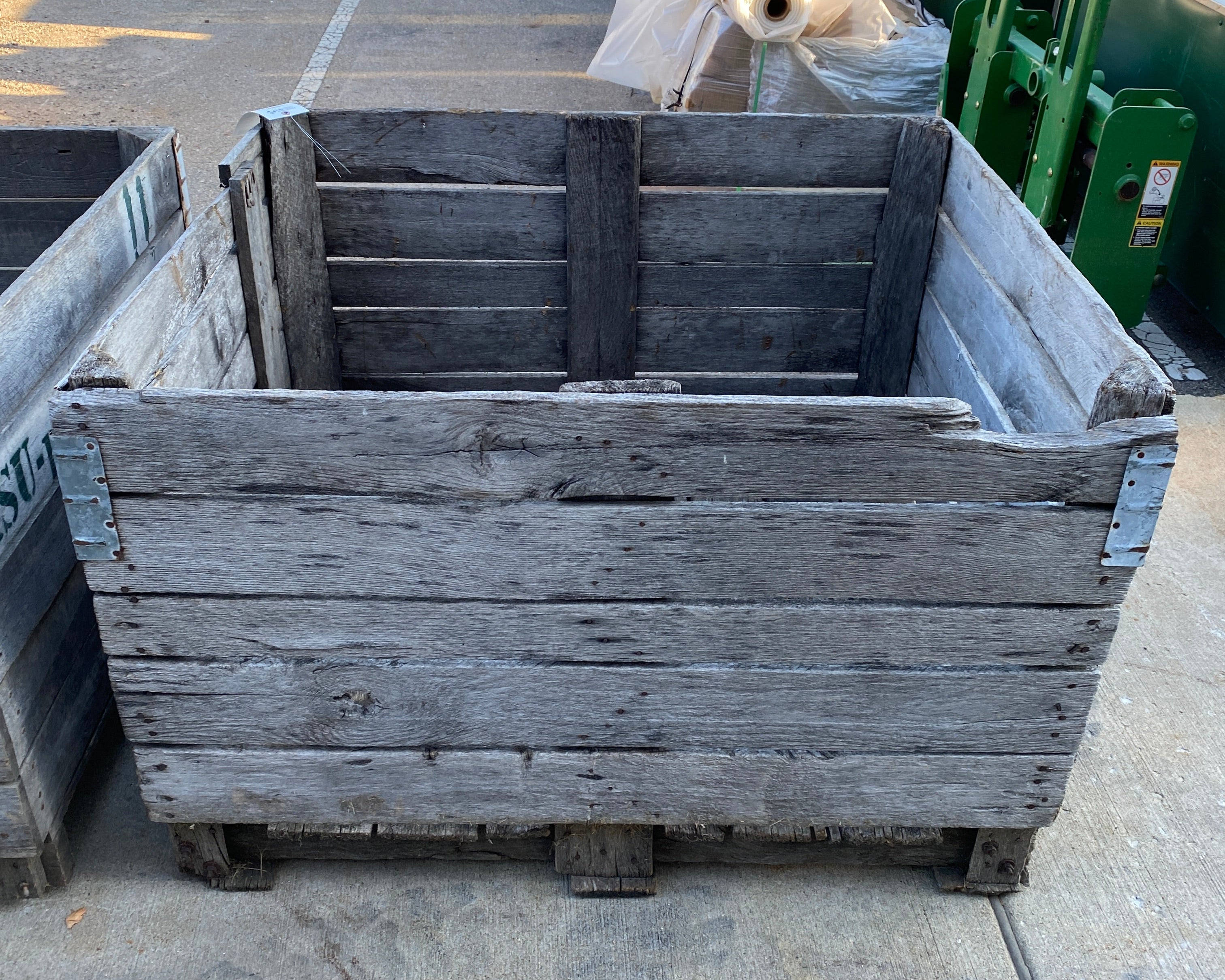 Agricultural Wooden Crate