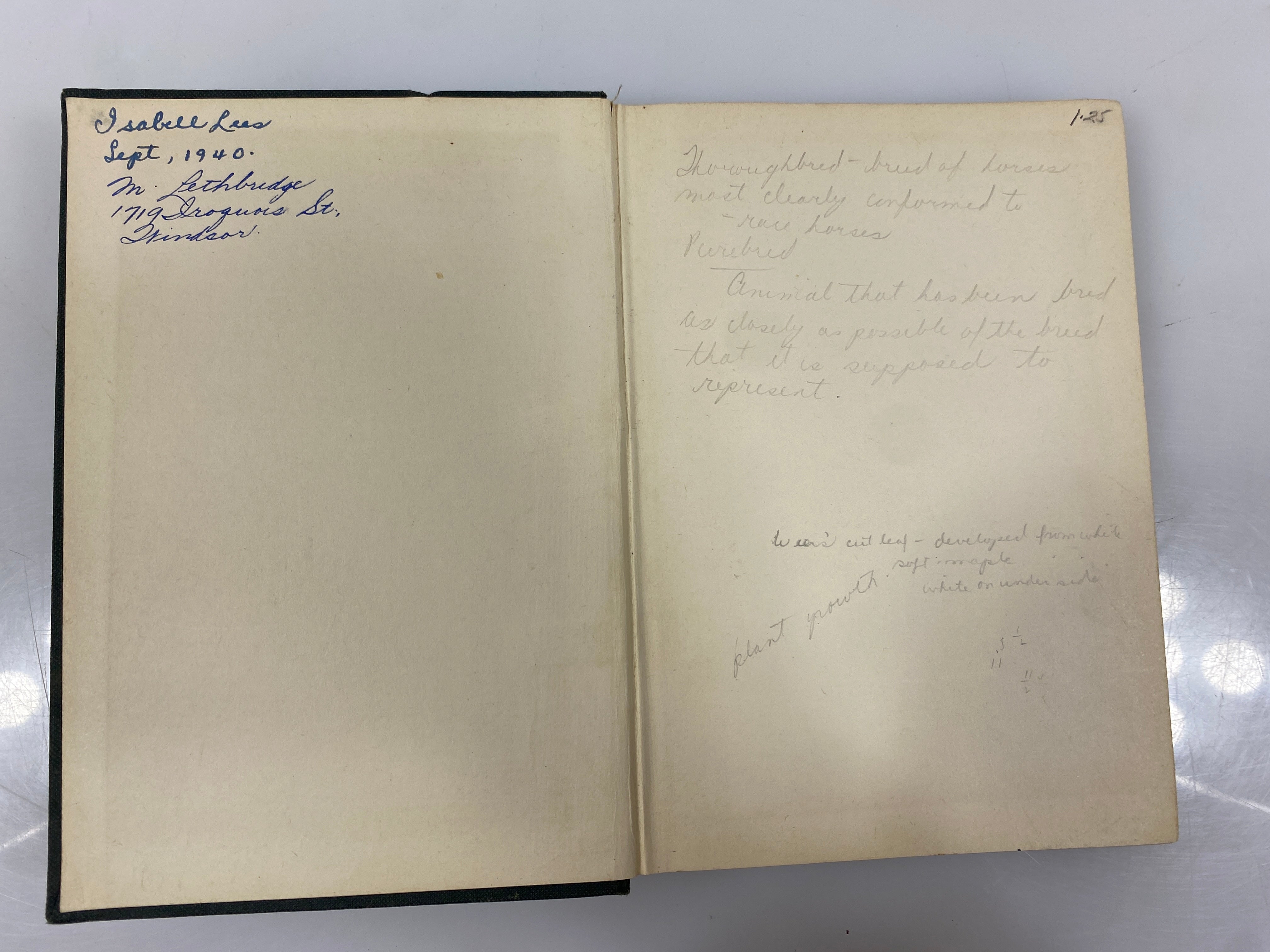 Agriculture for High Schools by H.C. Andrews 1940 Vintage HC Textbook