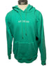 Air Jordan Embroidered Terry Cotton Hoodie in Emerald Men's Size L