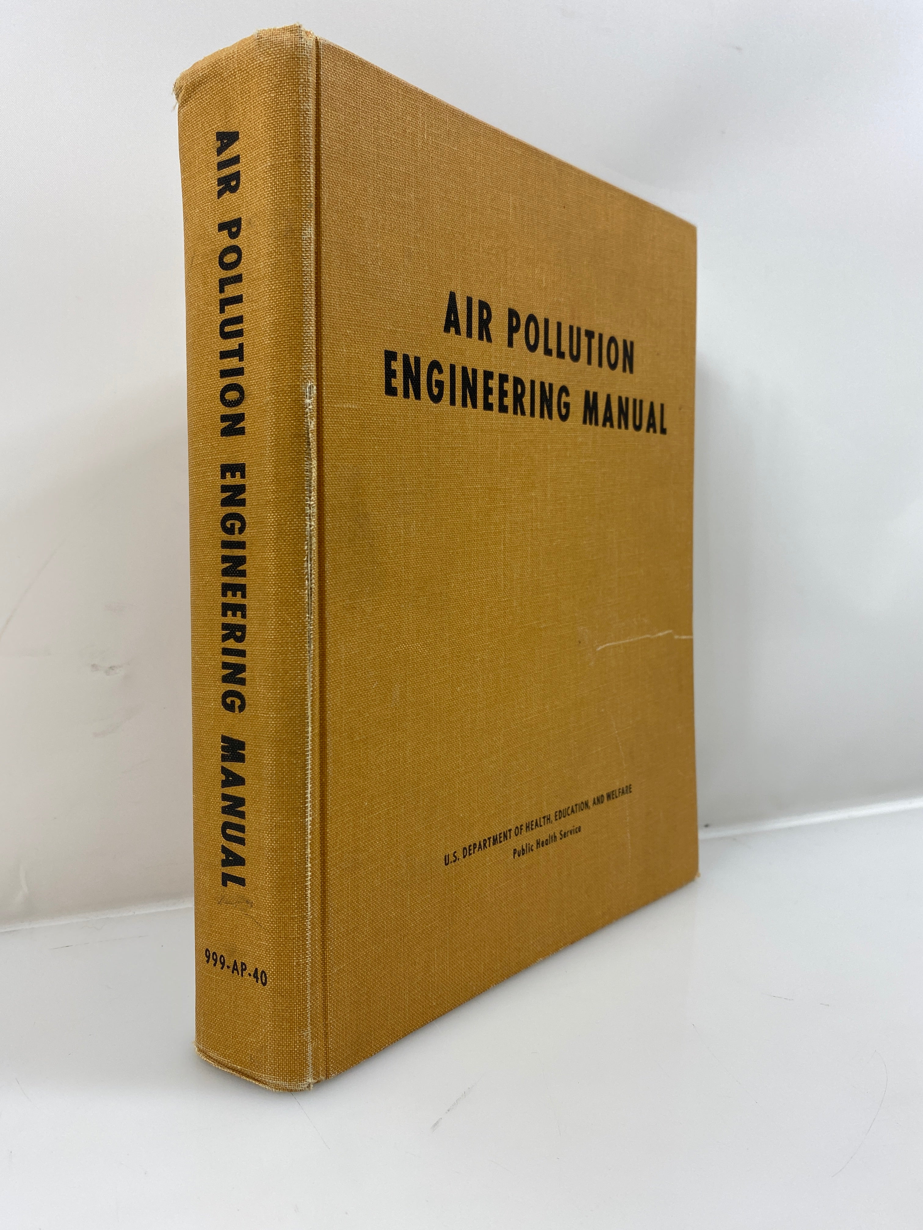 Air Pollution Engineering Manual by Danielson 1967 HC