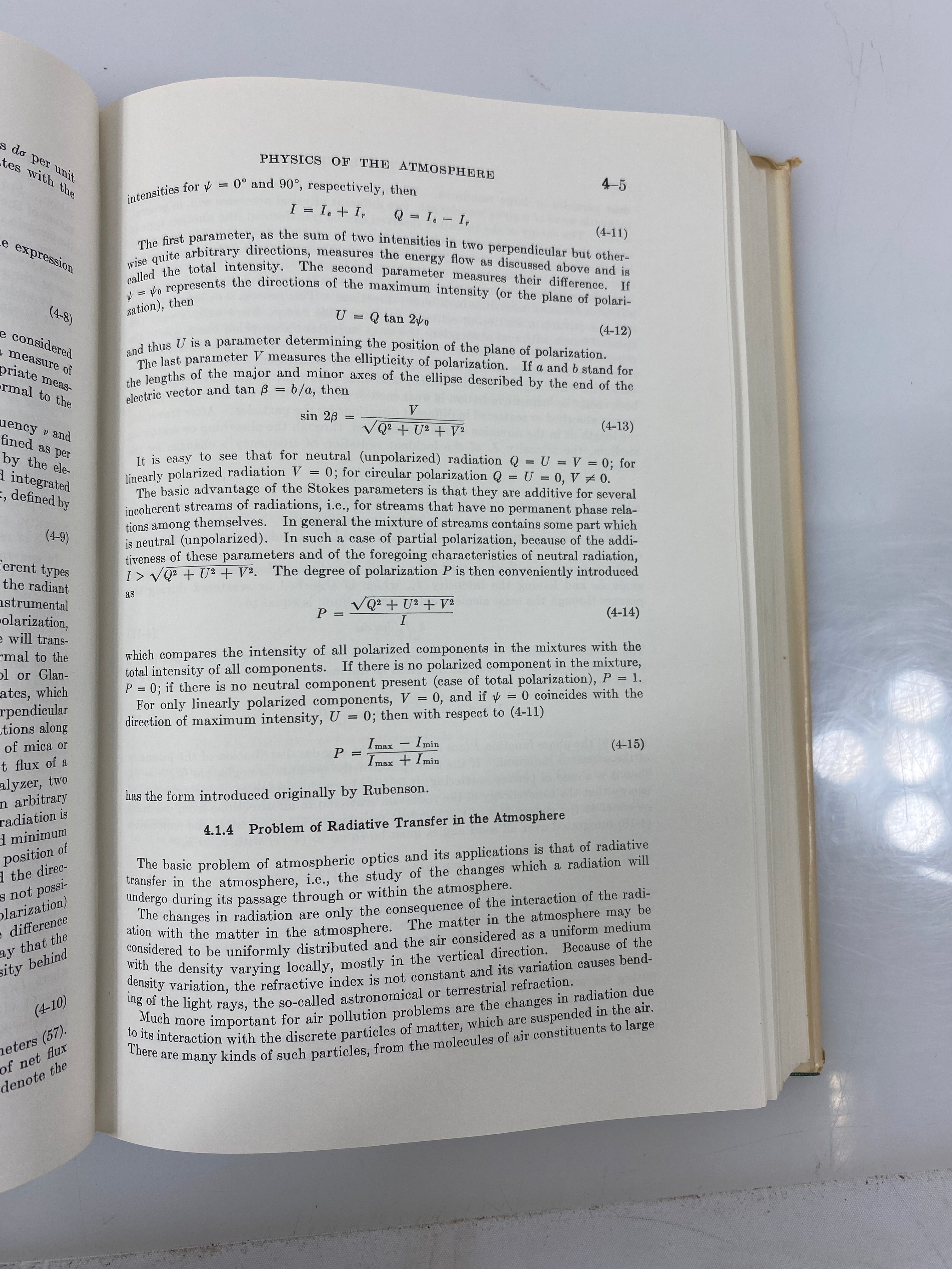 Air Pollution Handbook Magill/Holden/Ackley 1956 HC