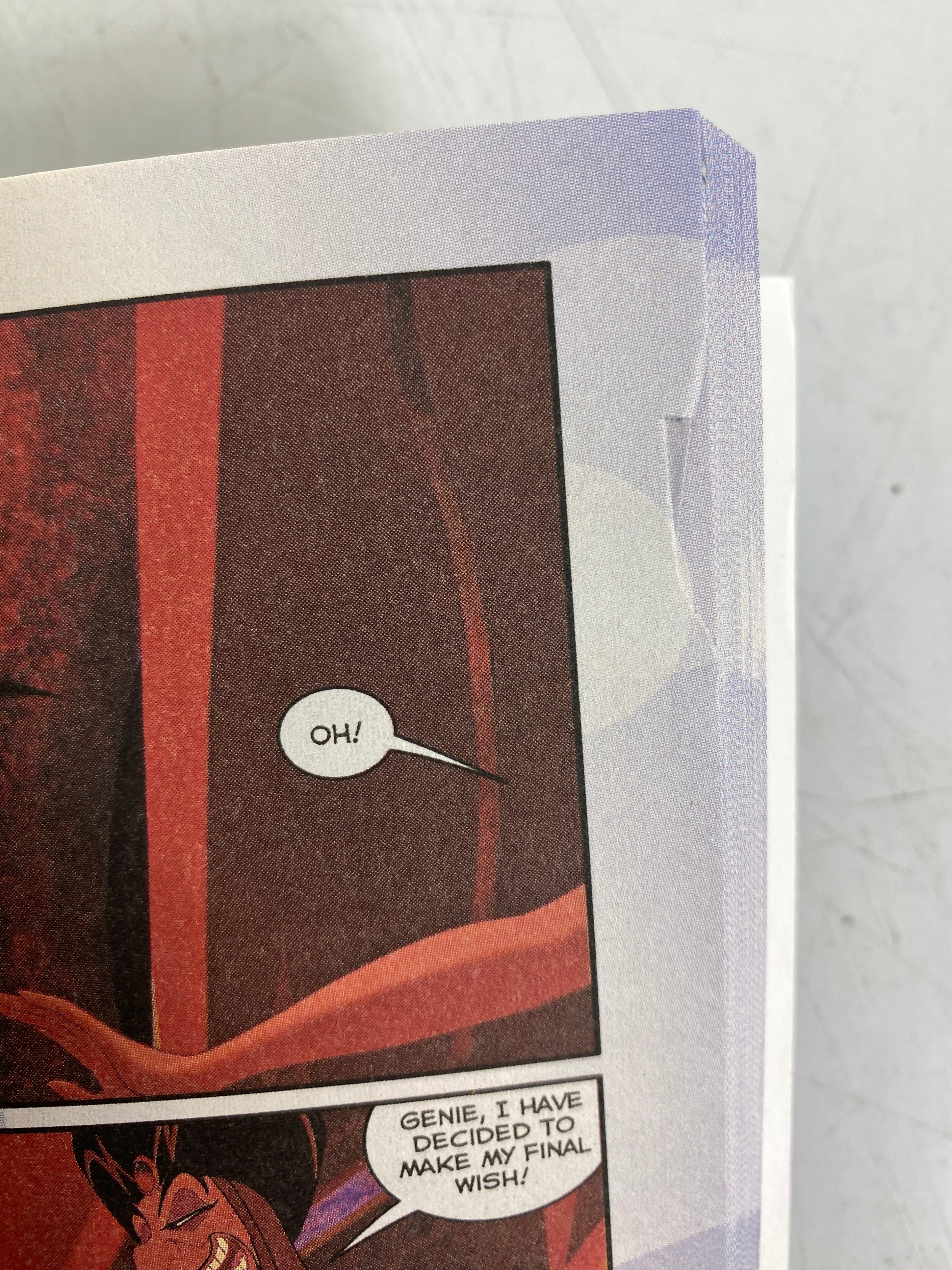 Aladdin Cinestory Comic (2016)