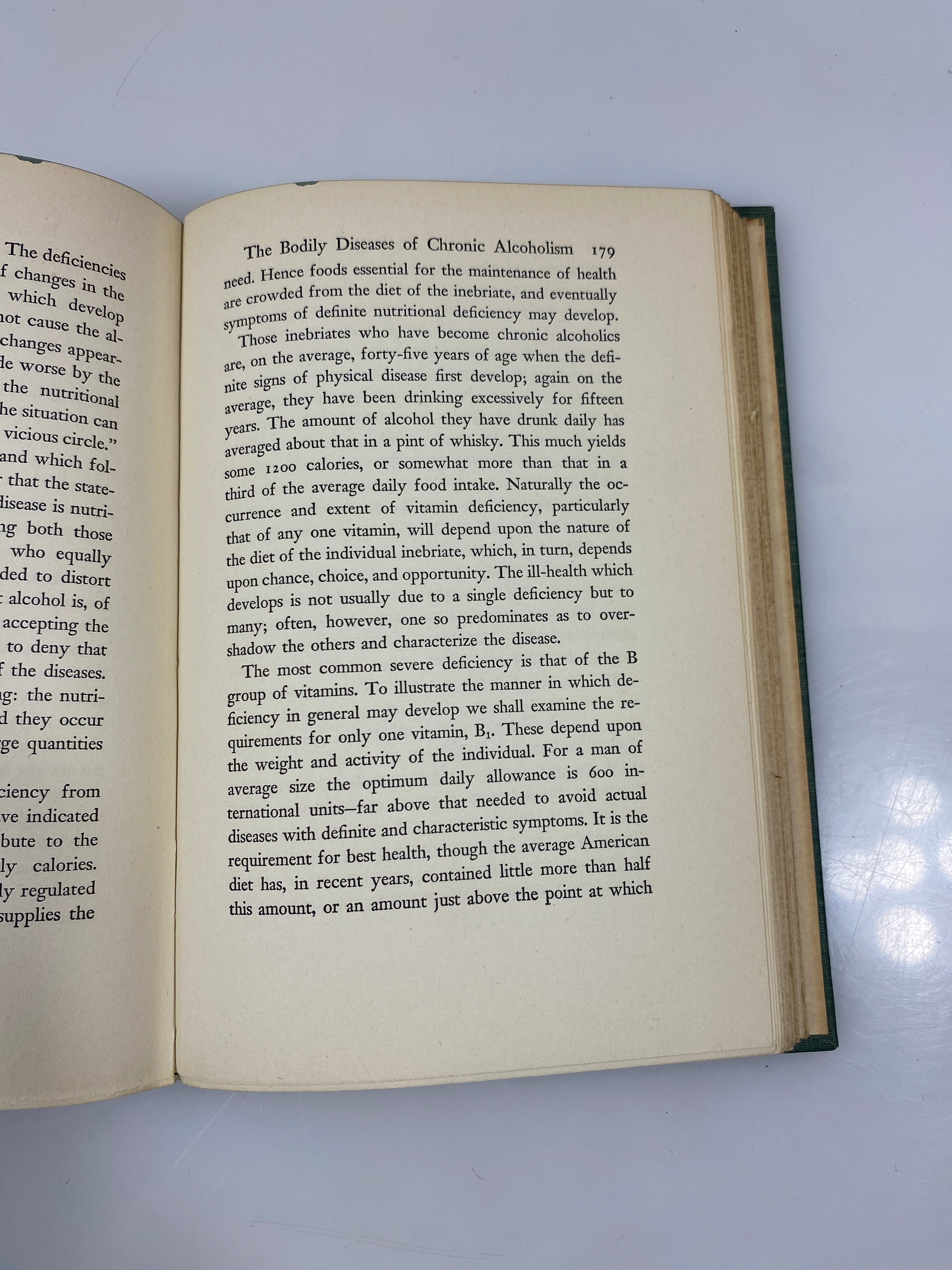 Alcohol Explored by Haggard/Jellinek 1942 Ex-library HC