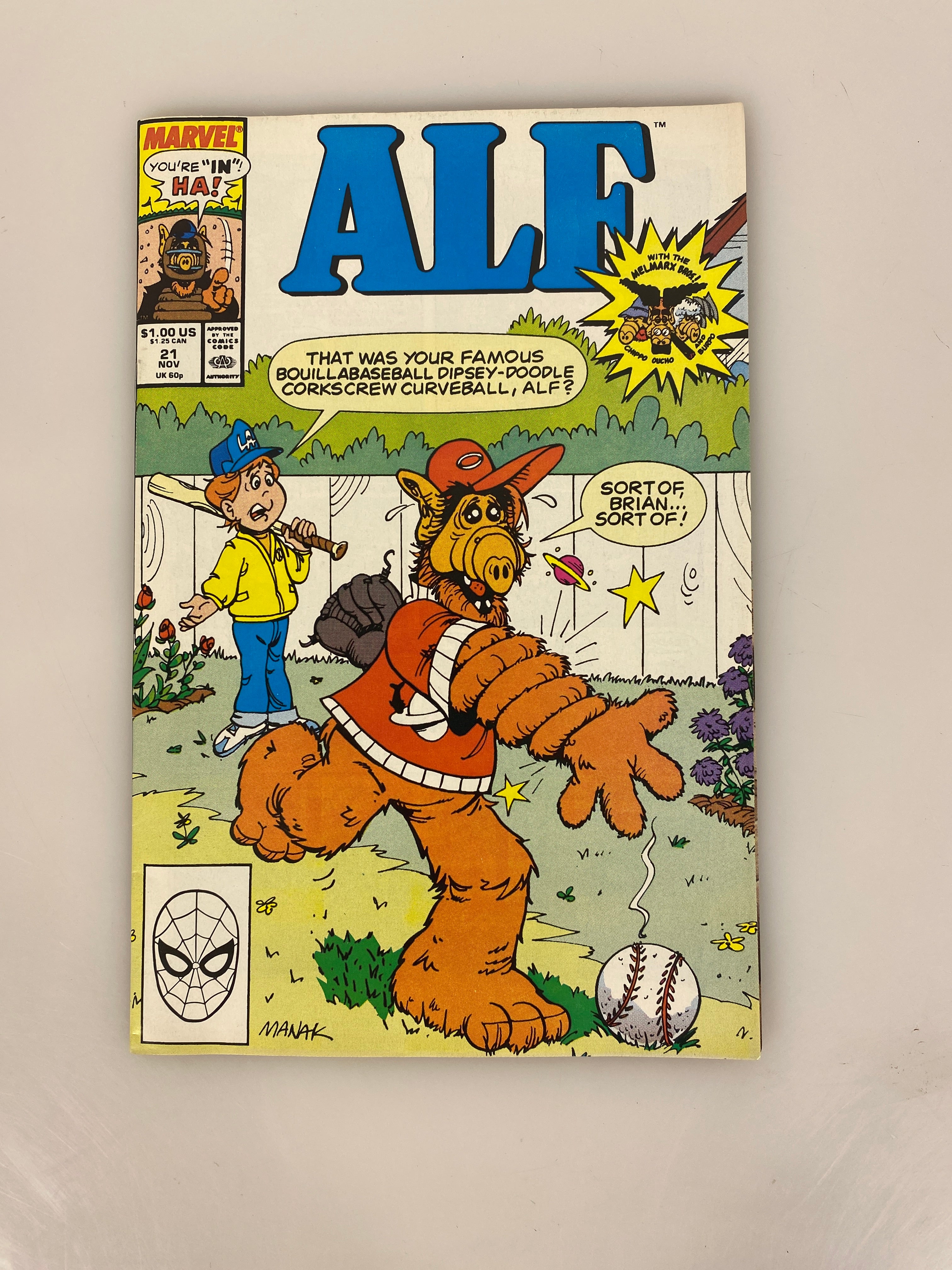 Alf No. 21 Marvel Comic 1989