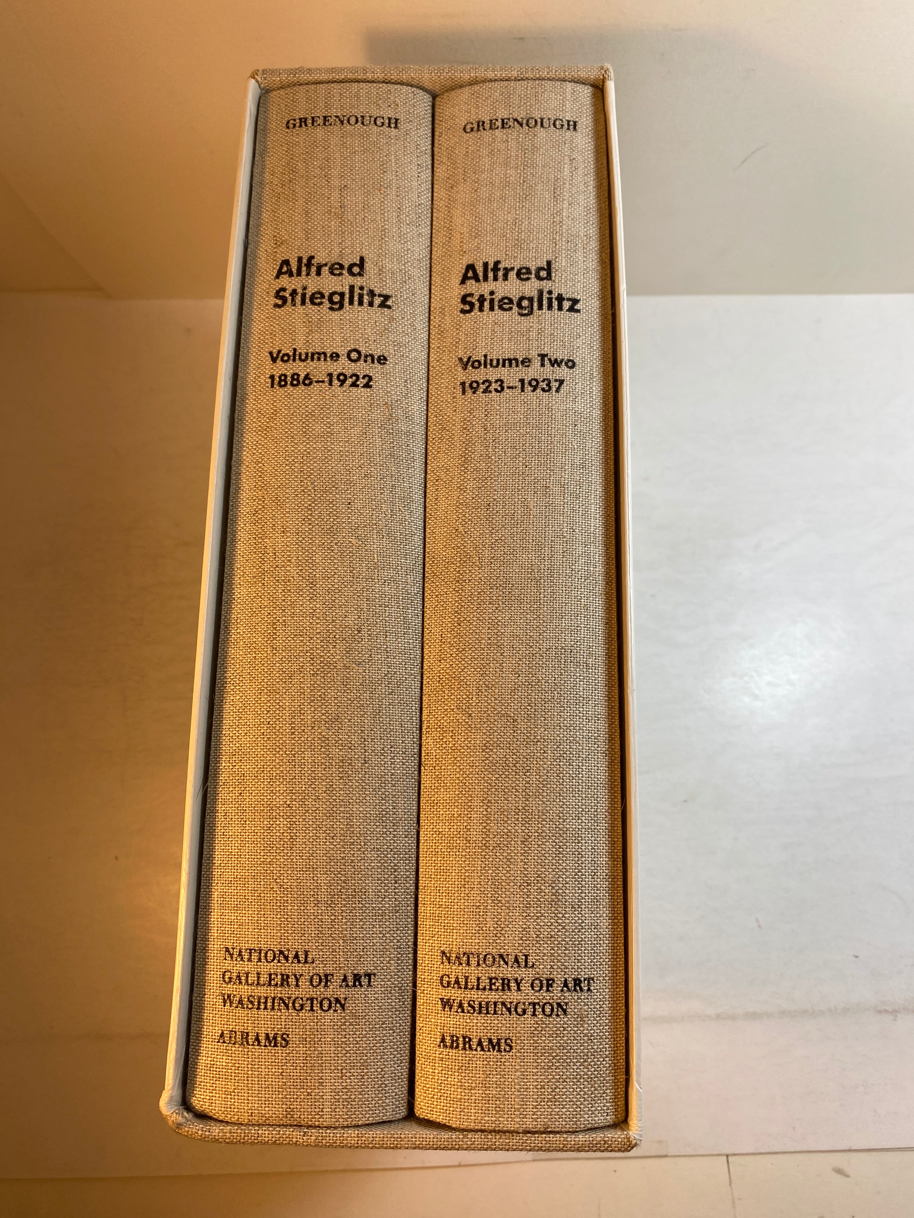 Alfred Stieglitz Set 1886-1937 w/ slipcase HC 2002