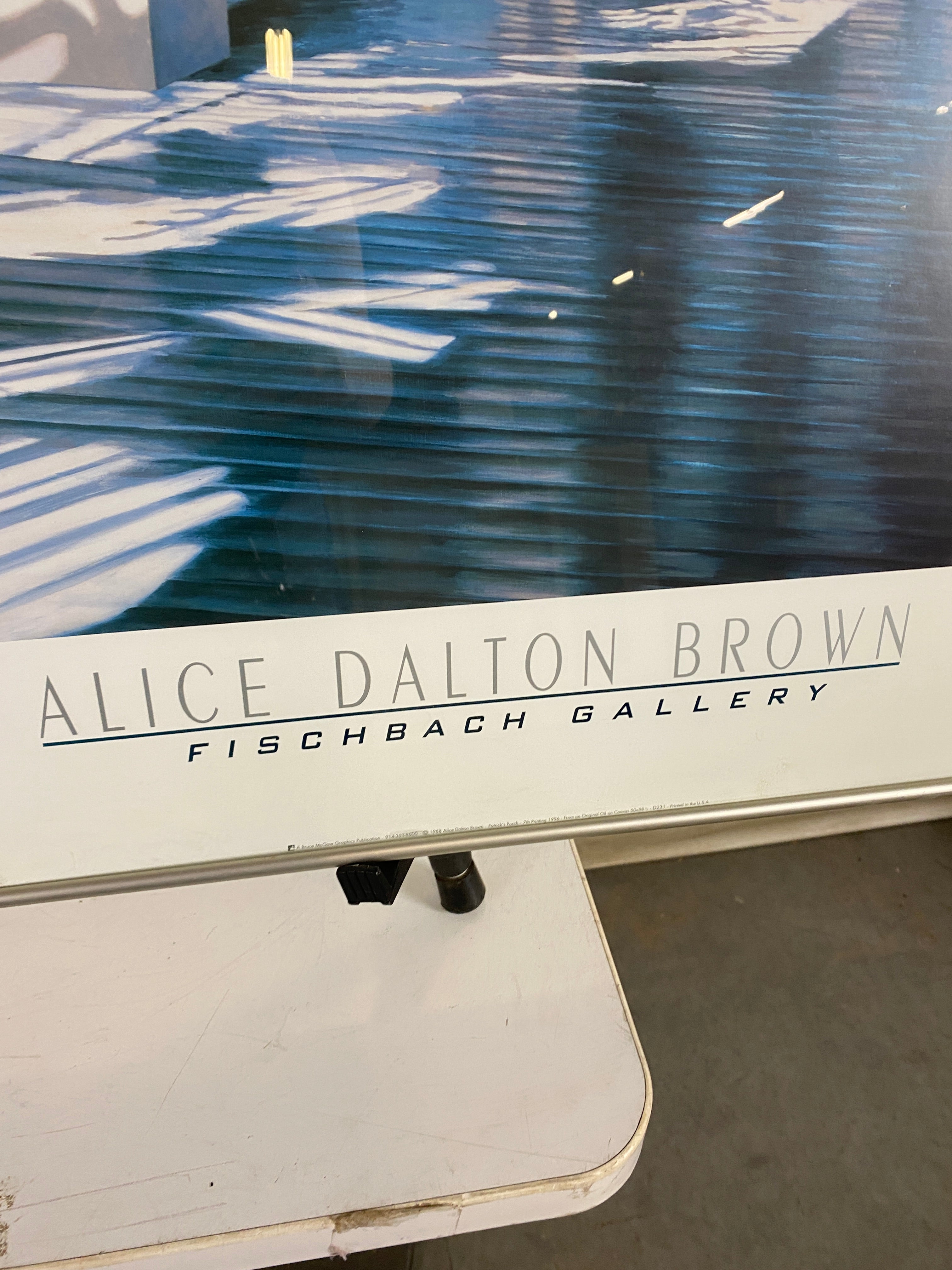 Alice Dalton Brown Painting 'Patrick's Porch' Framed Print Artwork