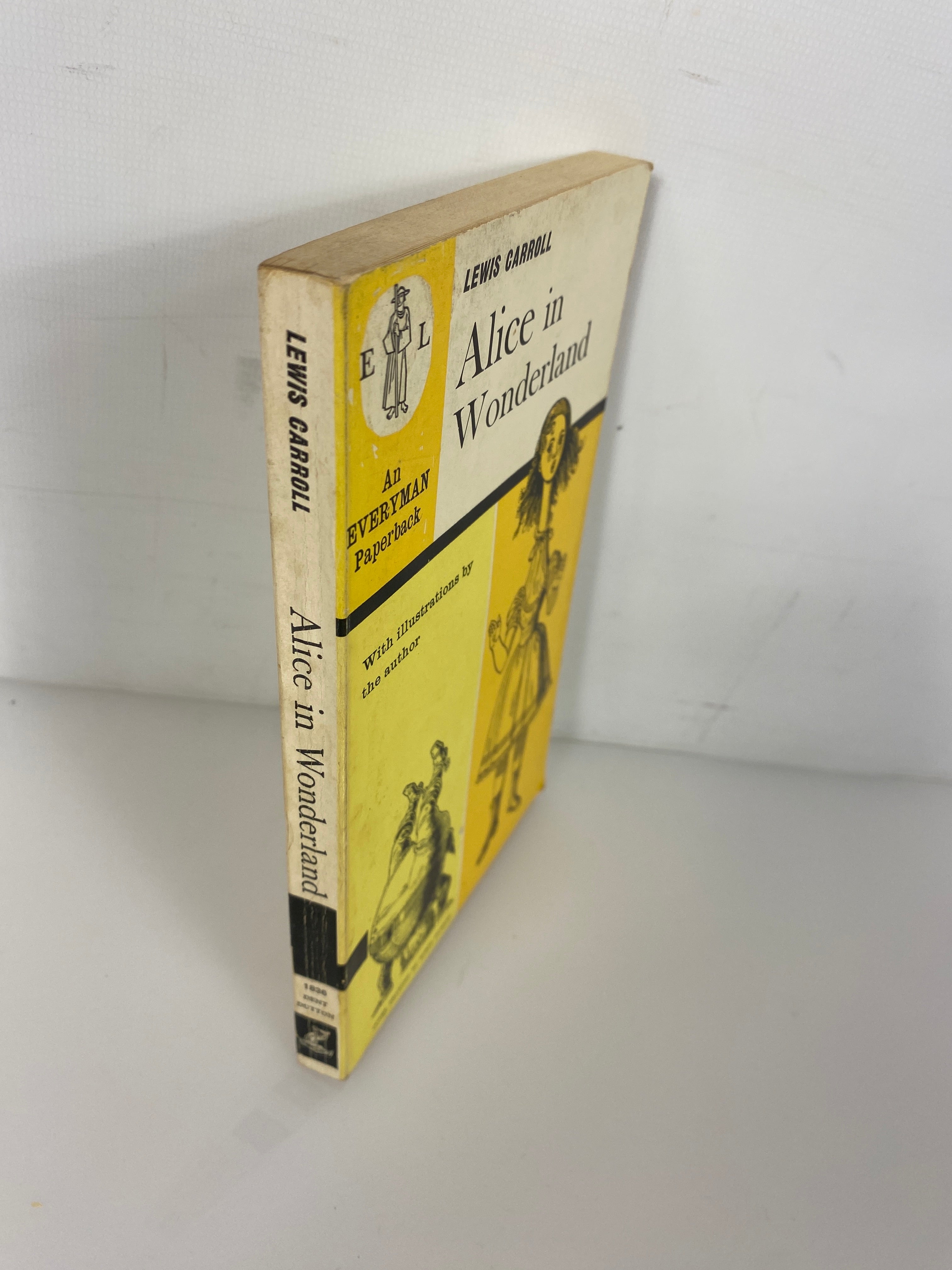Alice in Wonderland Lewis Carroll vintage Everyman Paperback 1971