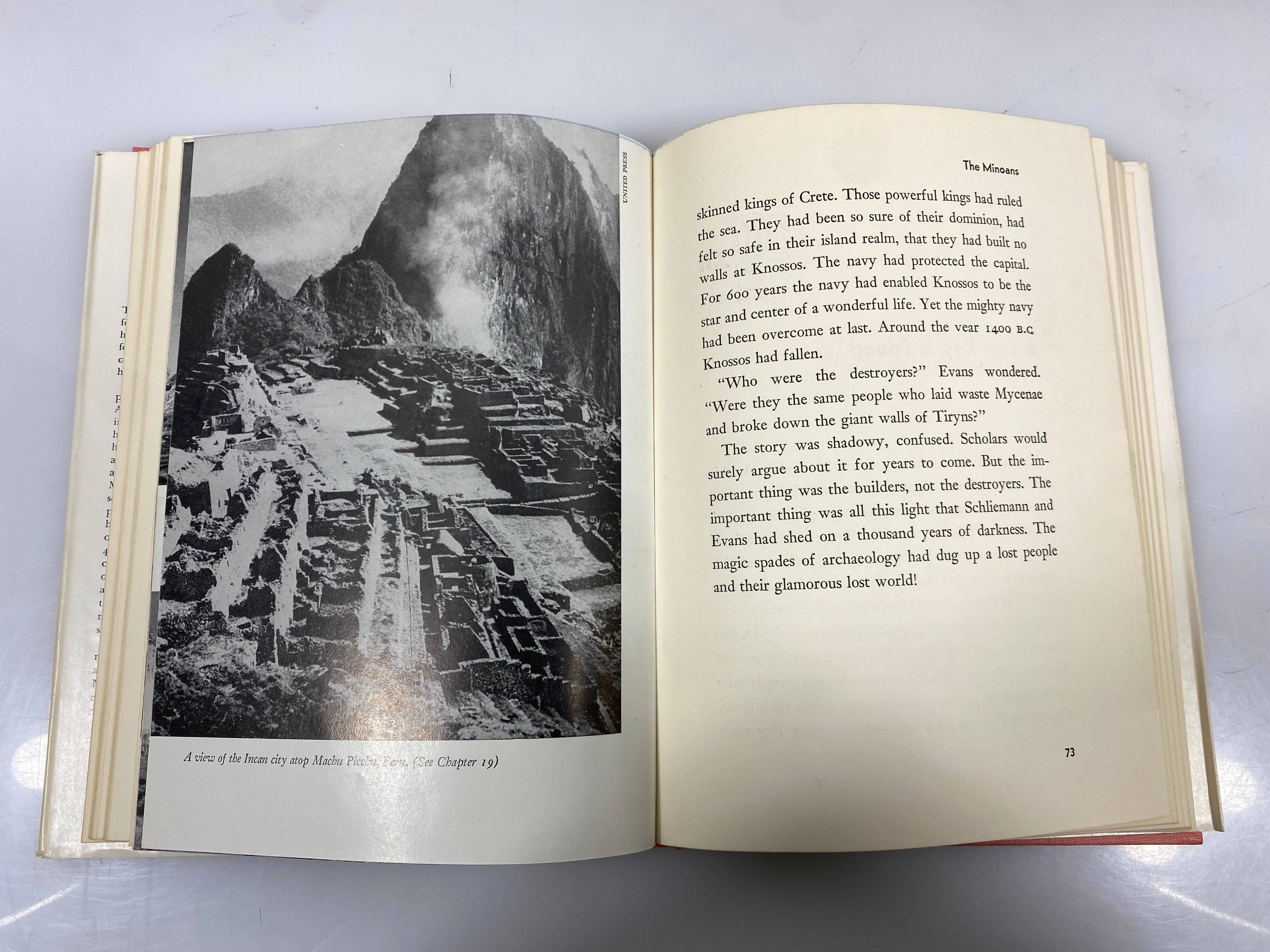 All About Archaeology Anne Terry White Random House 1959 HCDJ